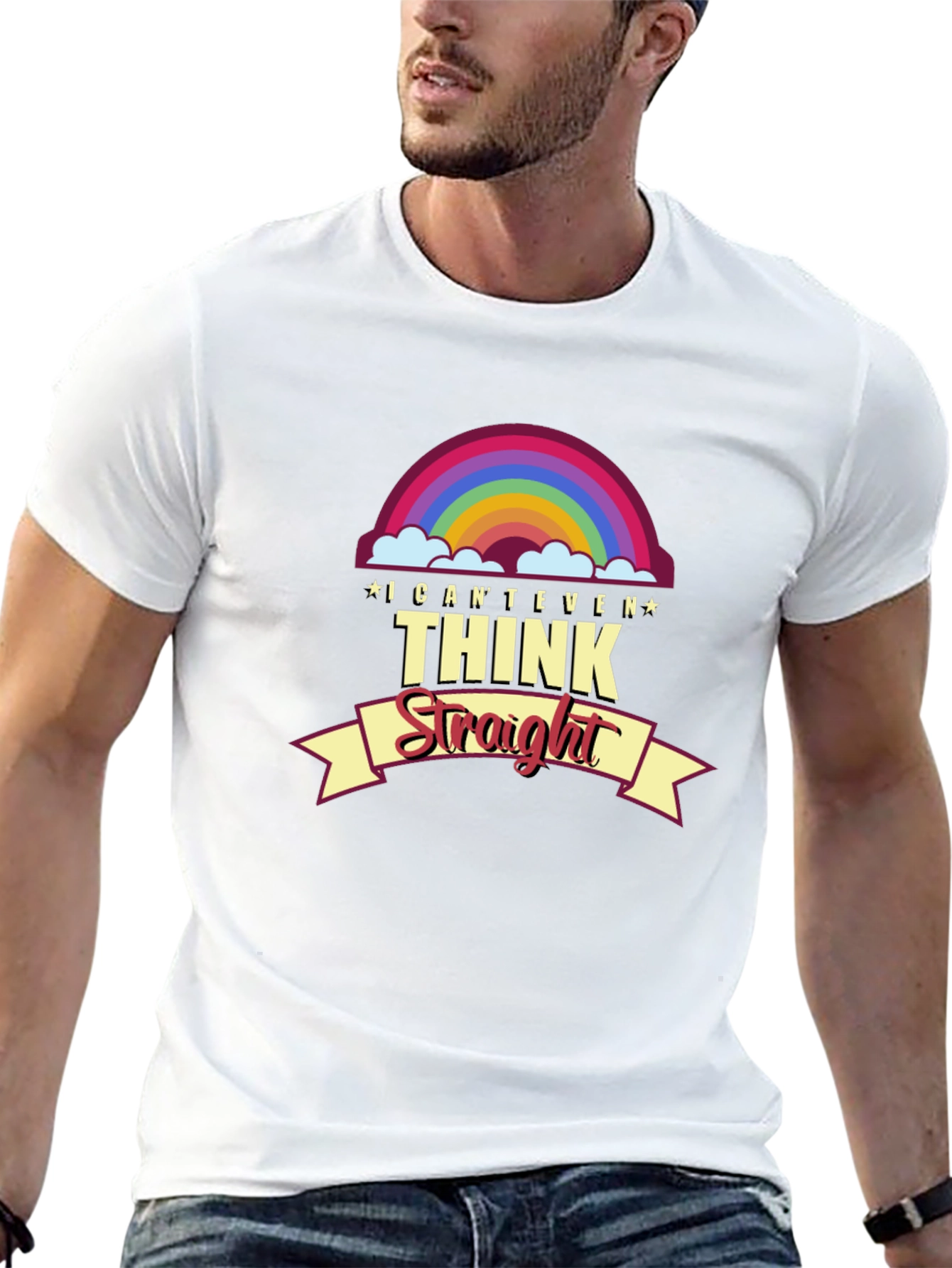 I Cant Even Think Straight Pride T-Shirt