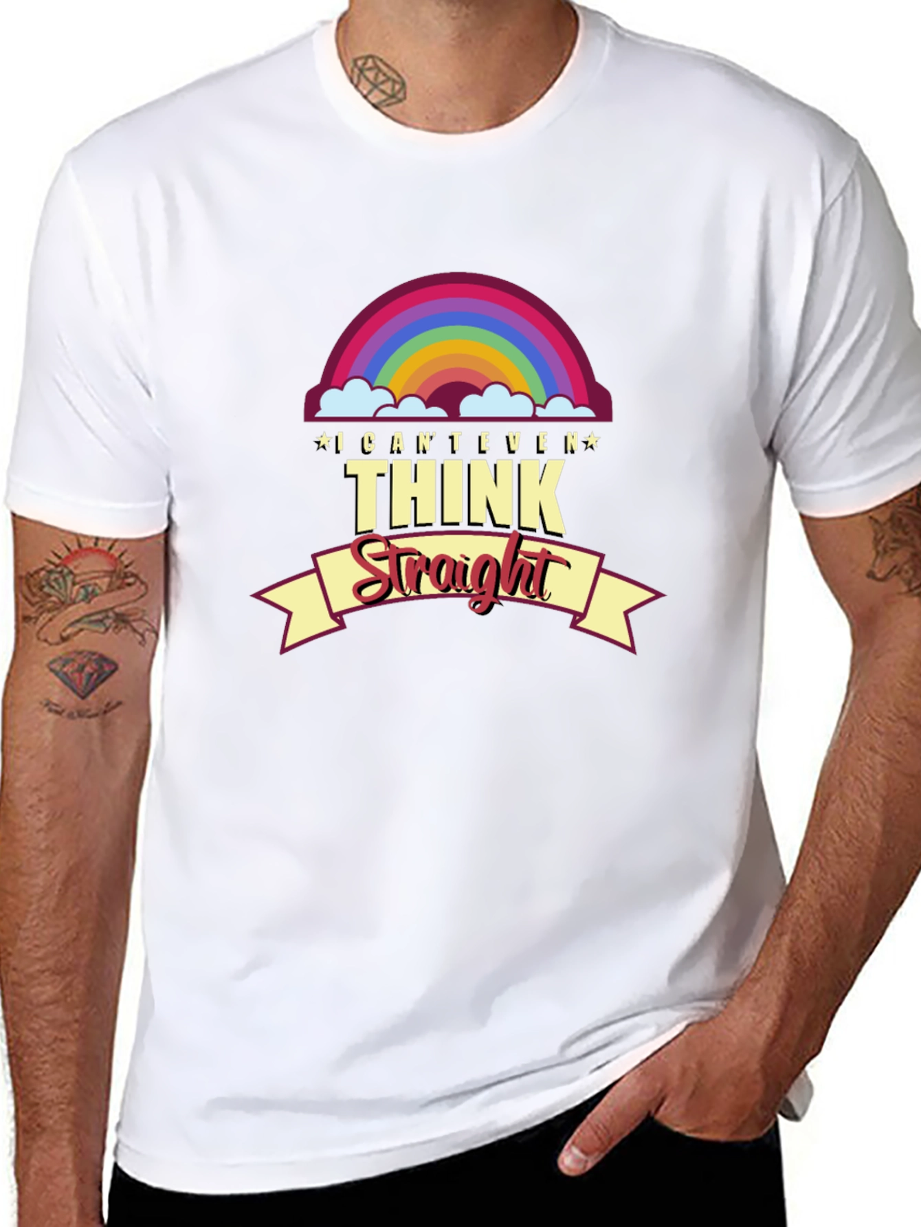 I Cant Even Think Straight Pride T-Shirt