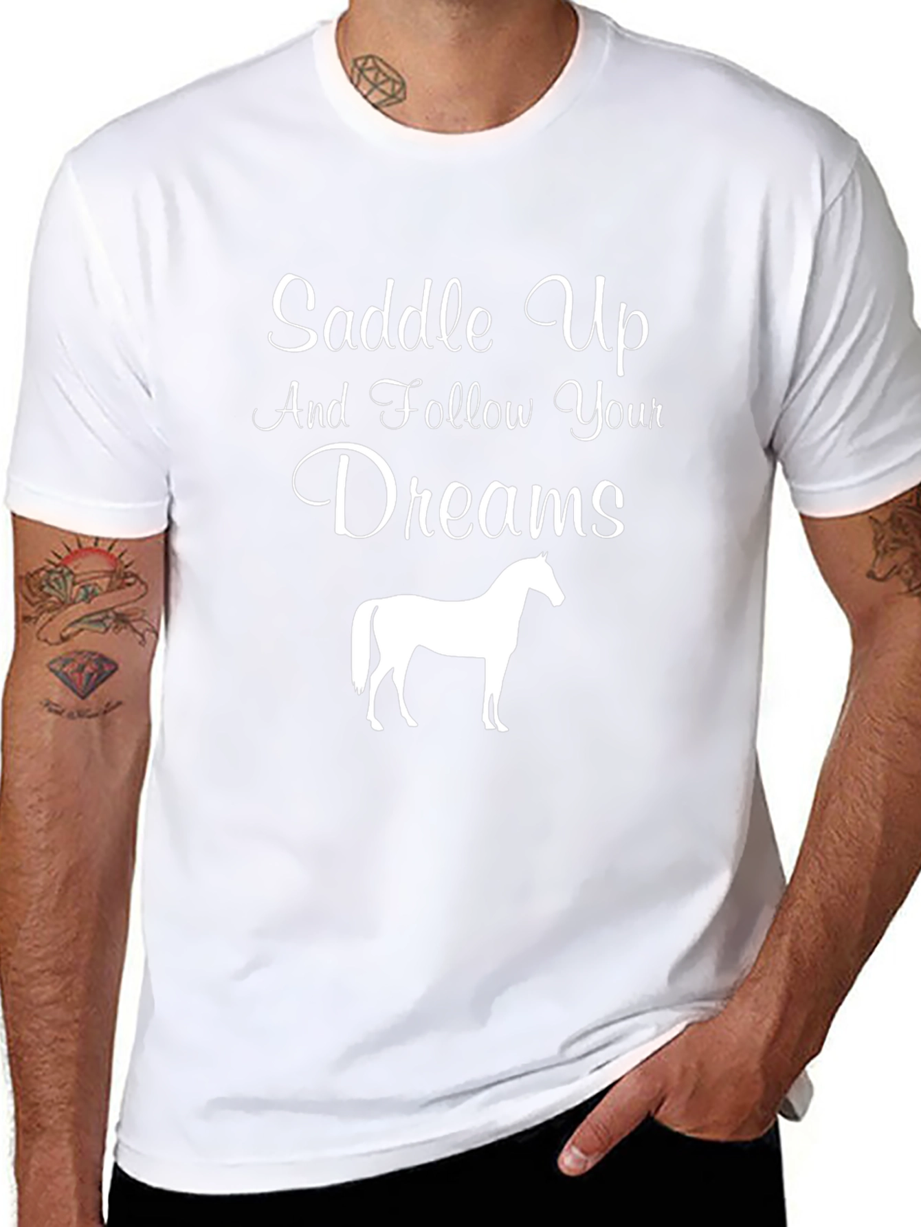 Saddle Up and Follow Your Dreams T-Shirt