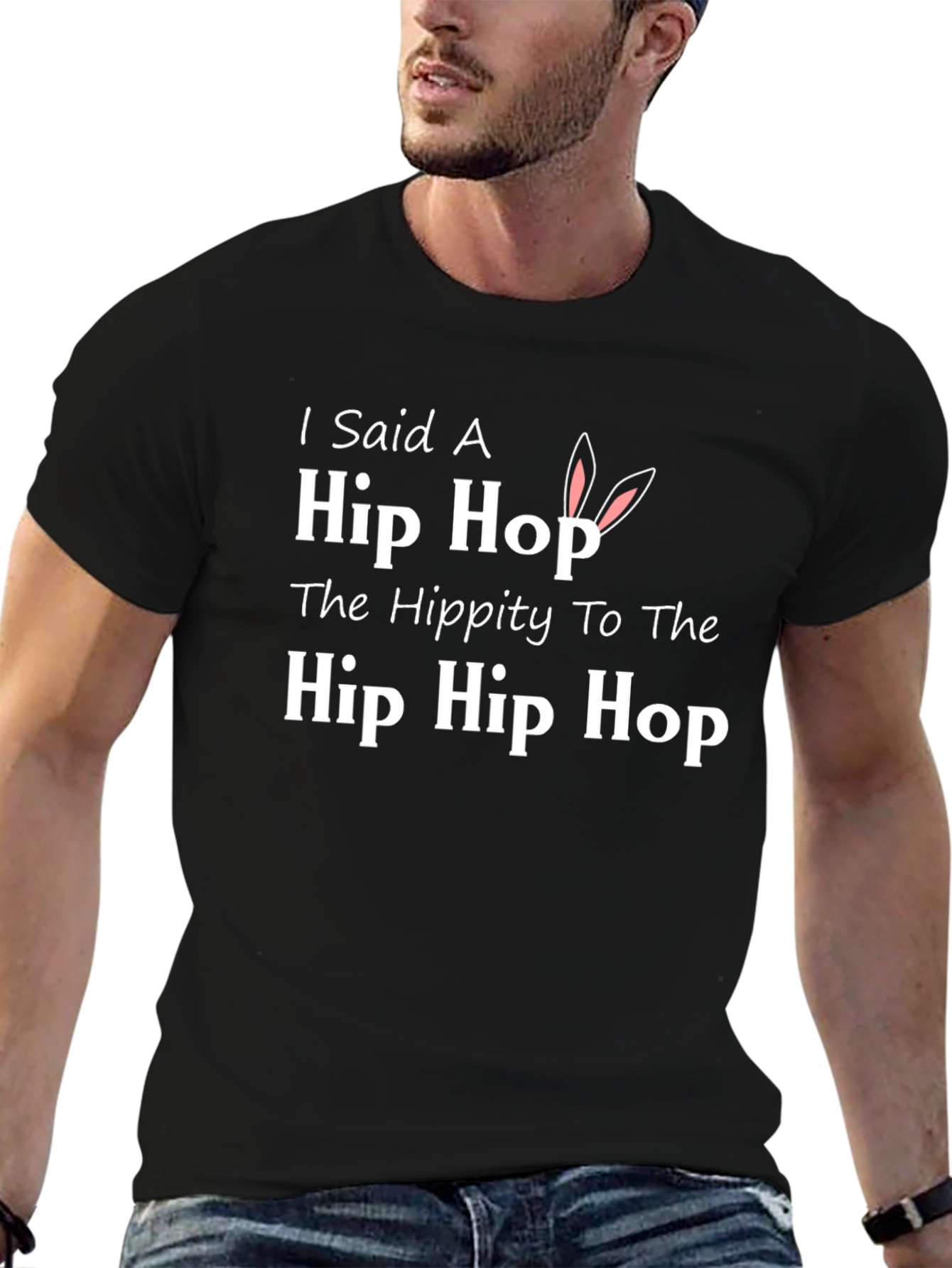 Hip Hop Easter Bunny Graphic Tee