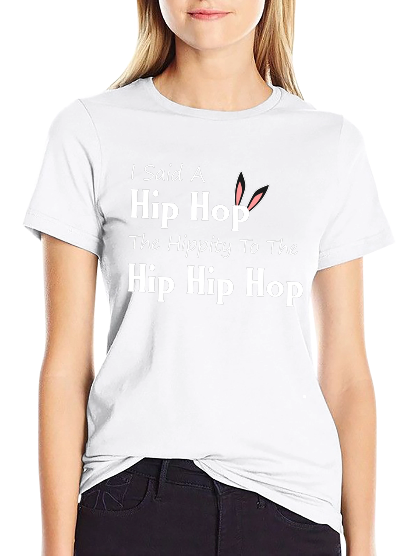 Hip Hop Easter Bunny Graphic Tee