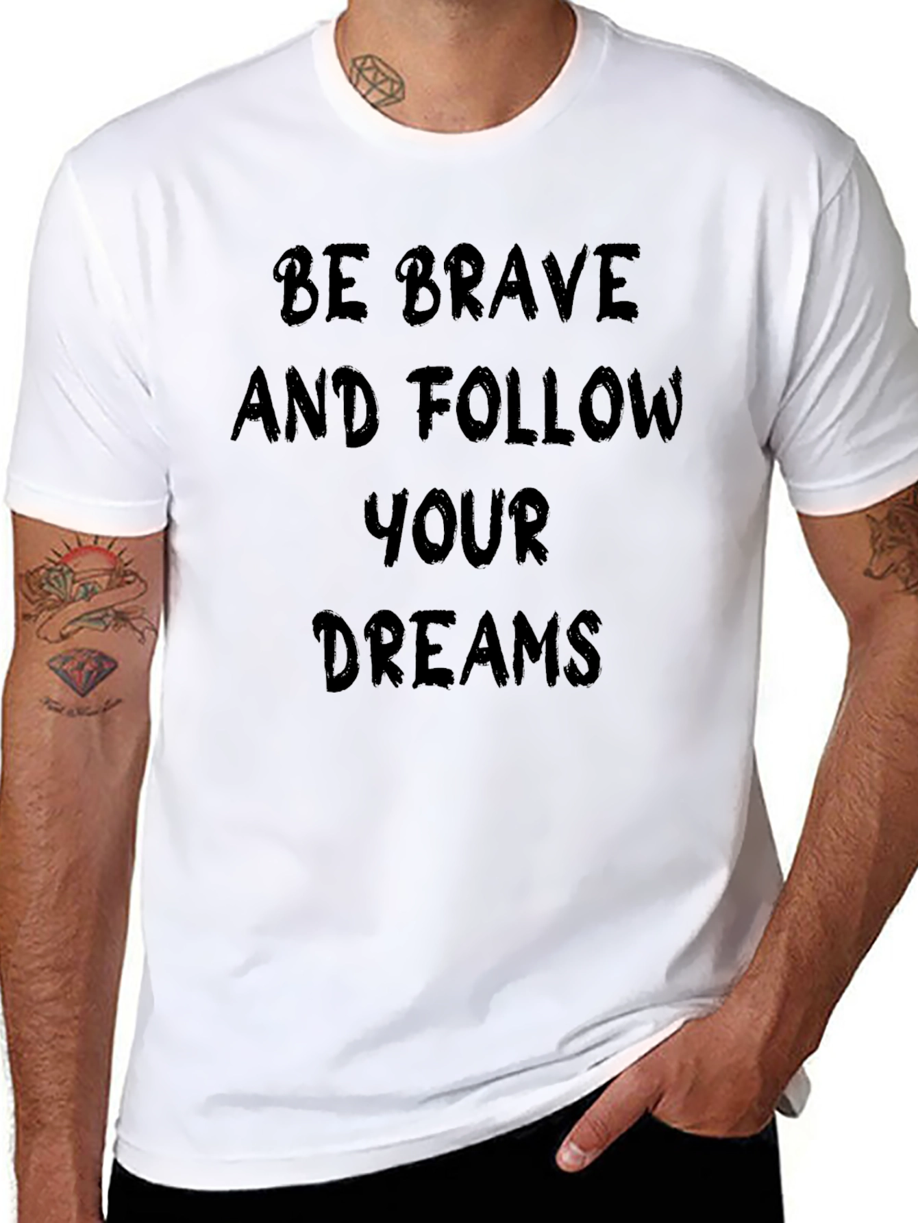 Be Brave Follow Your Dreams T-Shirt
