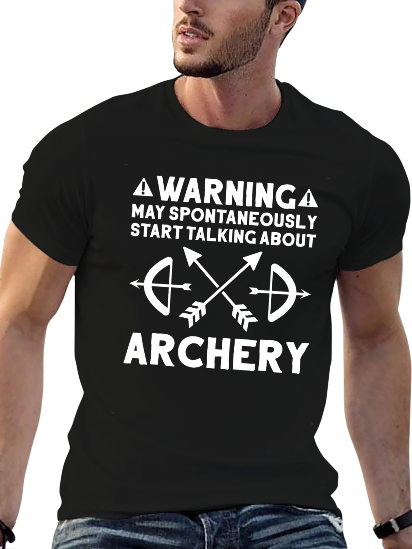 Archery Warning Graphic Tee
