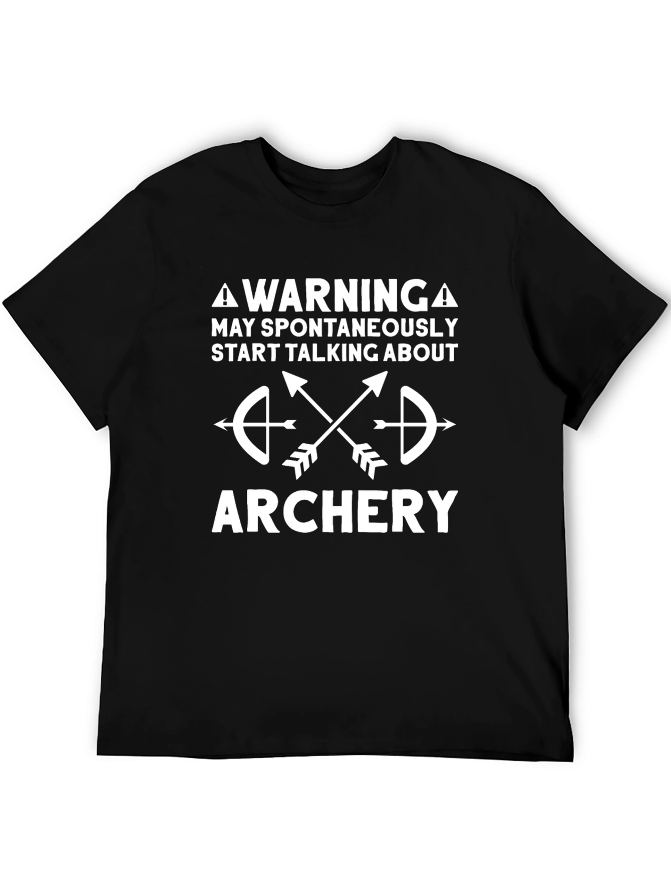 Archery Warning Graphic Tee