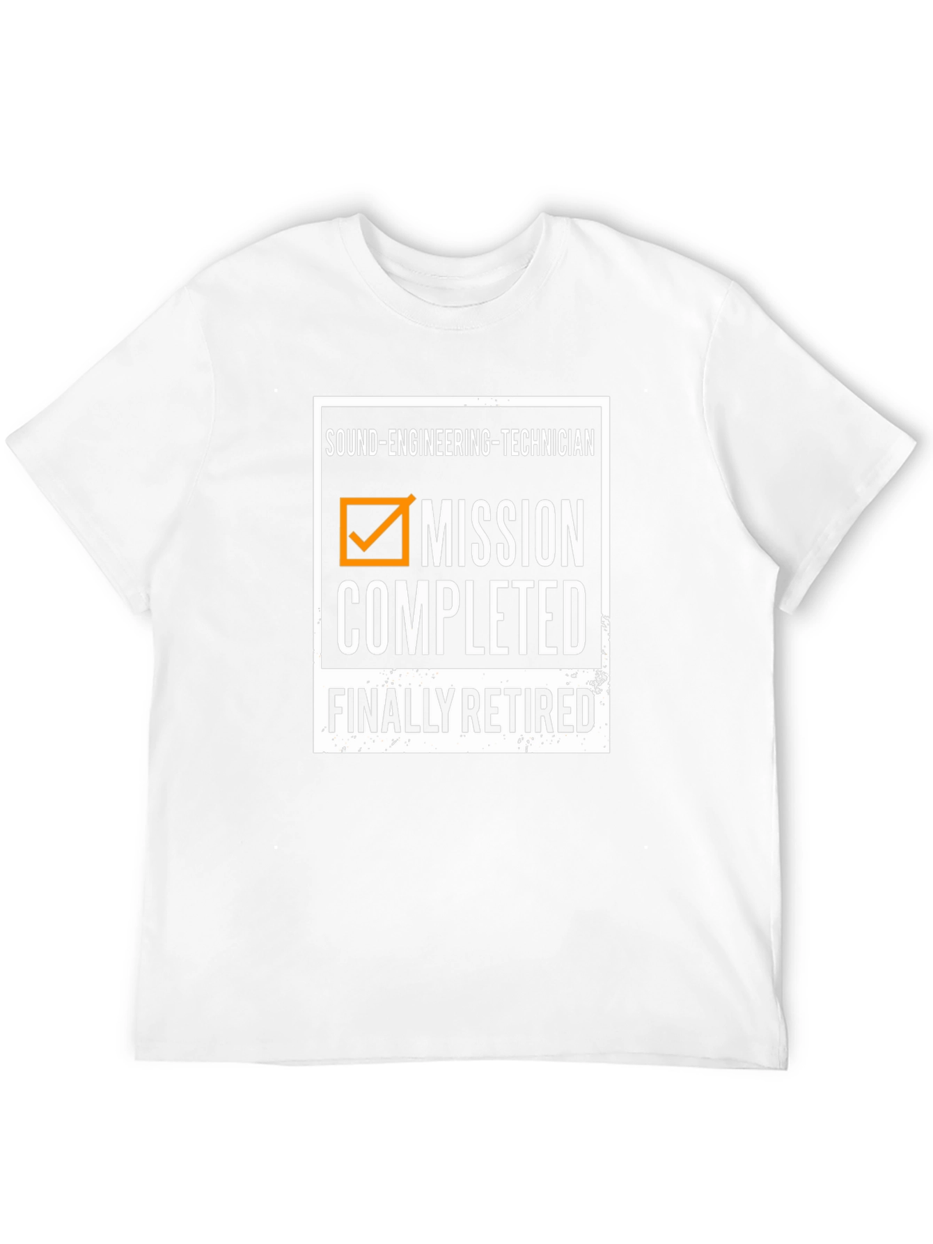 Sound Engineer Retirement T-Shirt - Mission Completed
