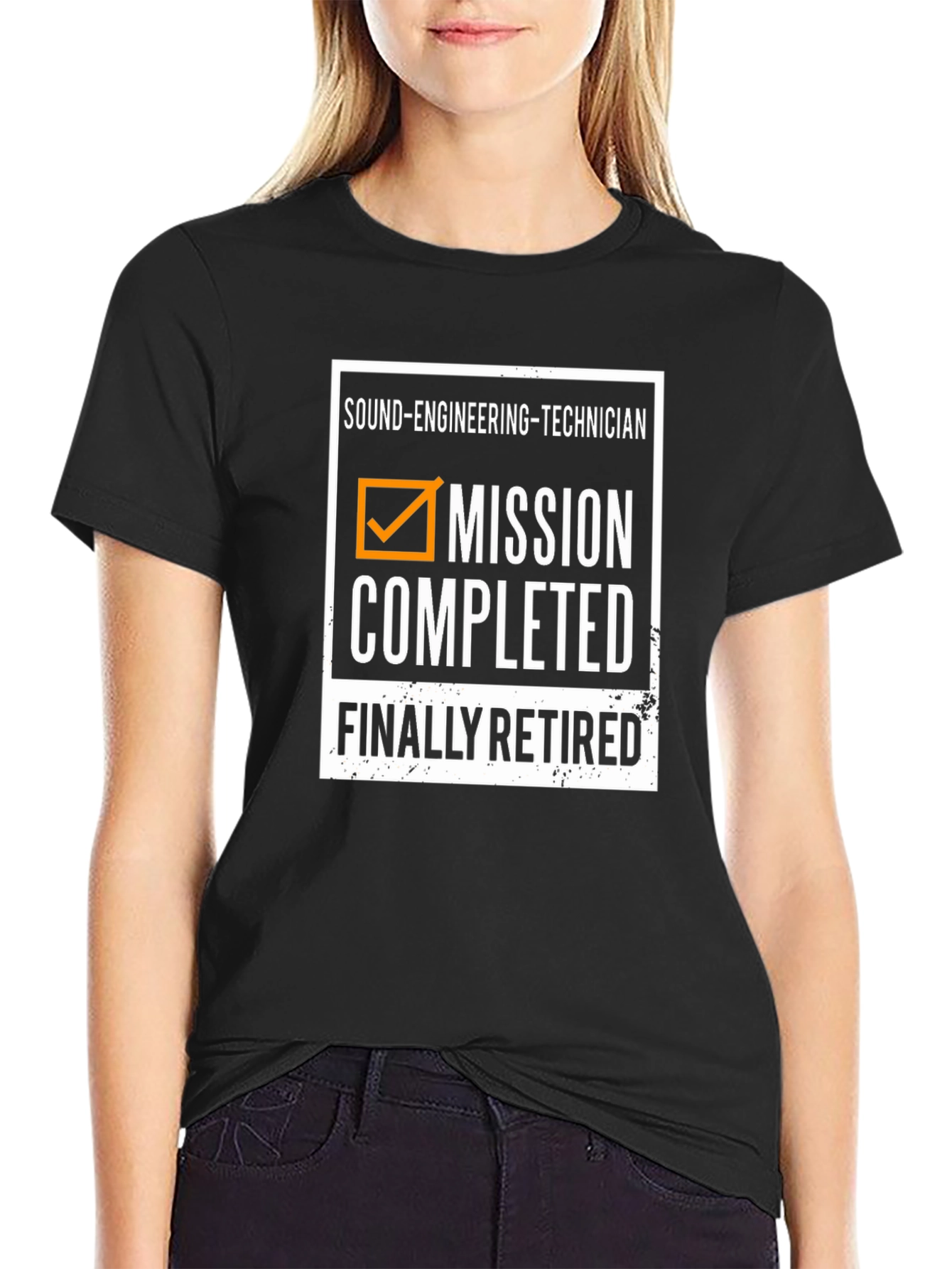 Sound Engineer Retirement T-Shirt - Mission Completed