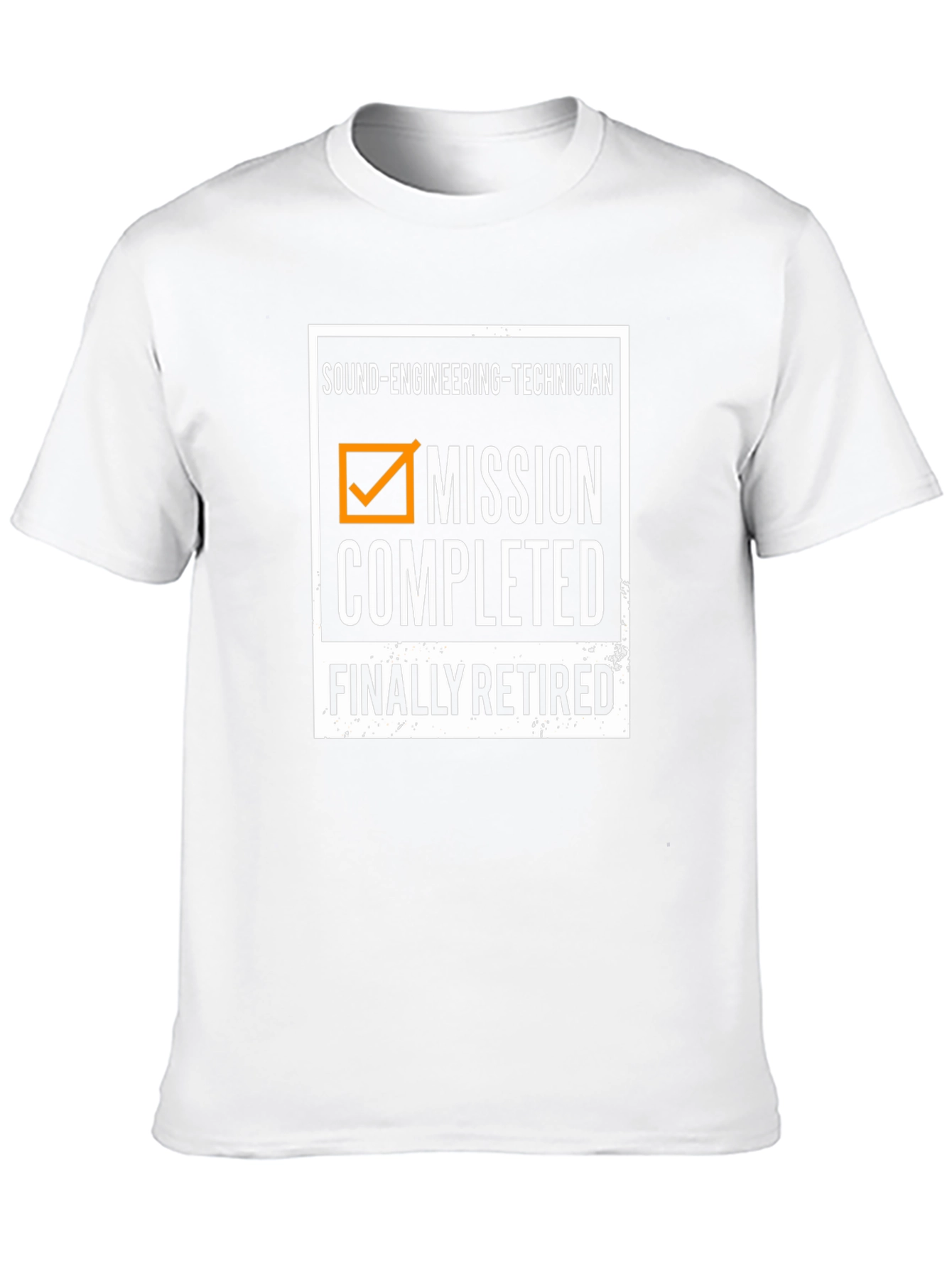 Sound Engineer Retirement T-Shirt - Mission Completed
