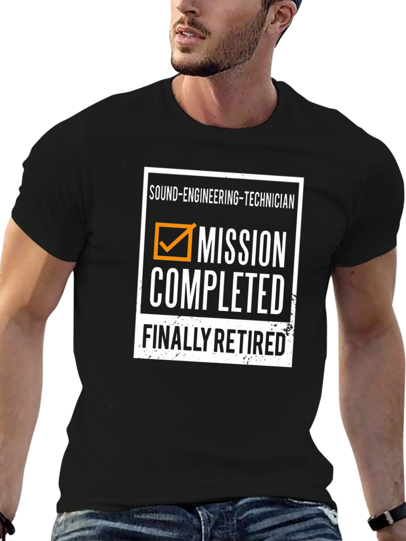 Sound Engineer Retirement T-Shirt - Mission Completed