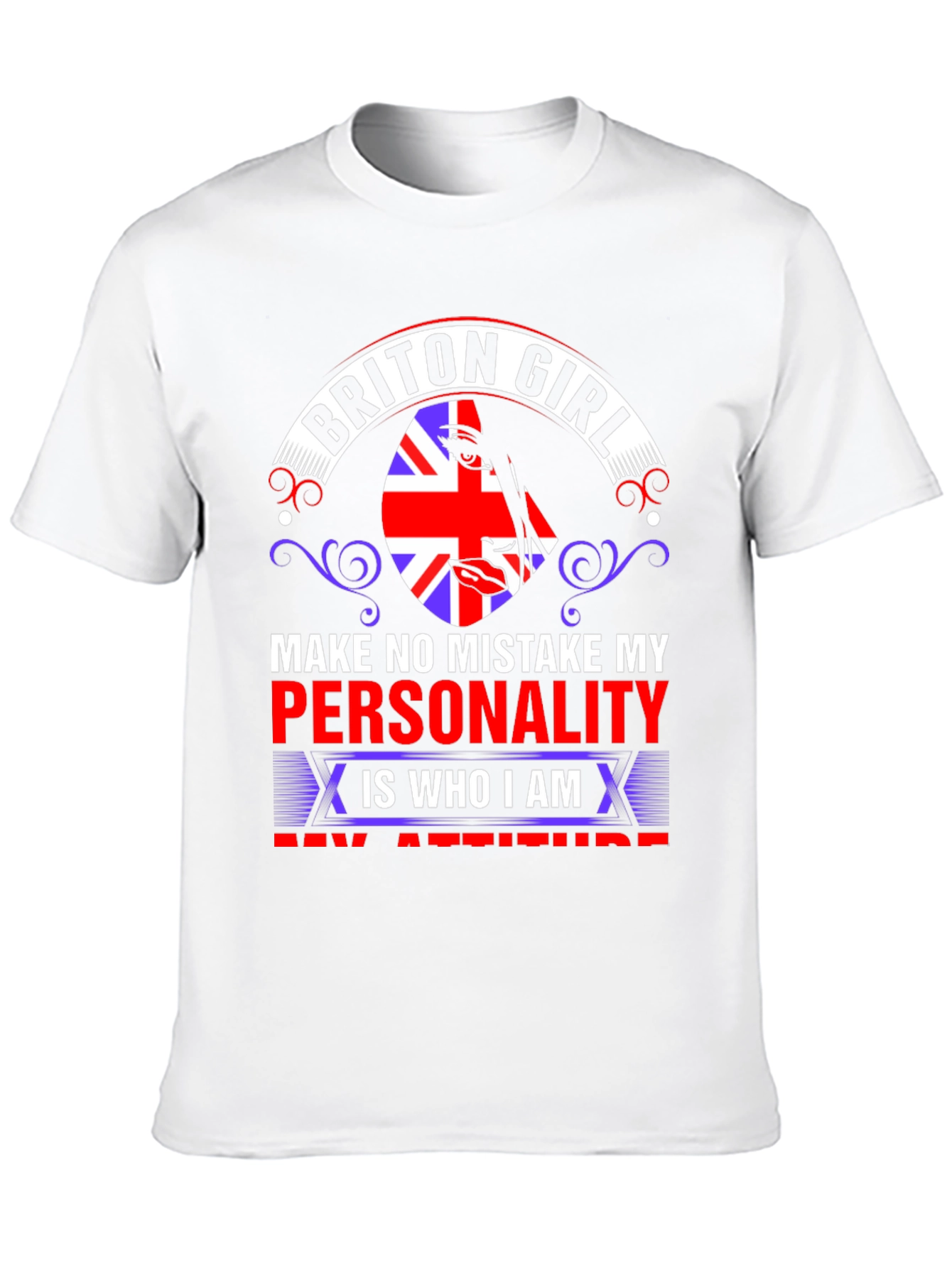 Briton Girl Personality T-Shirt