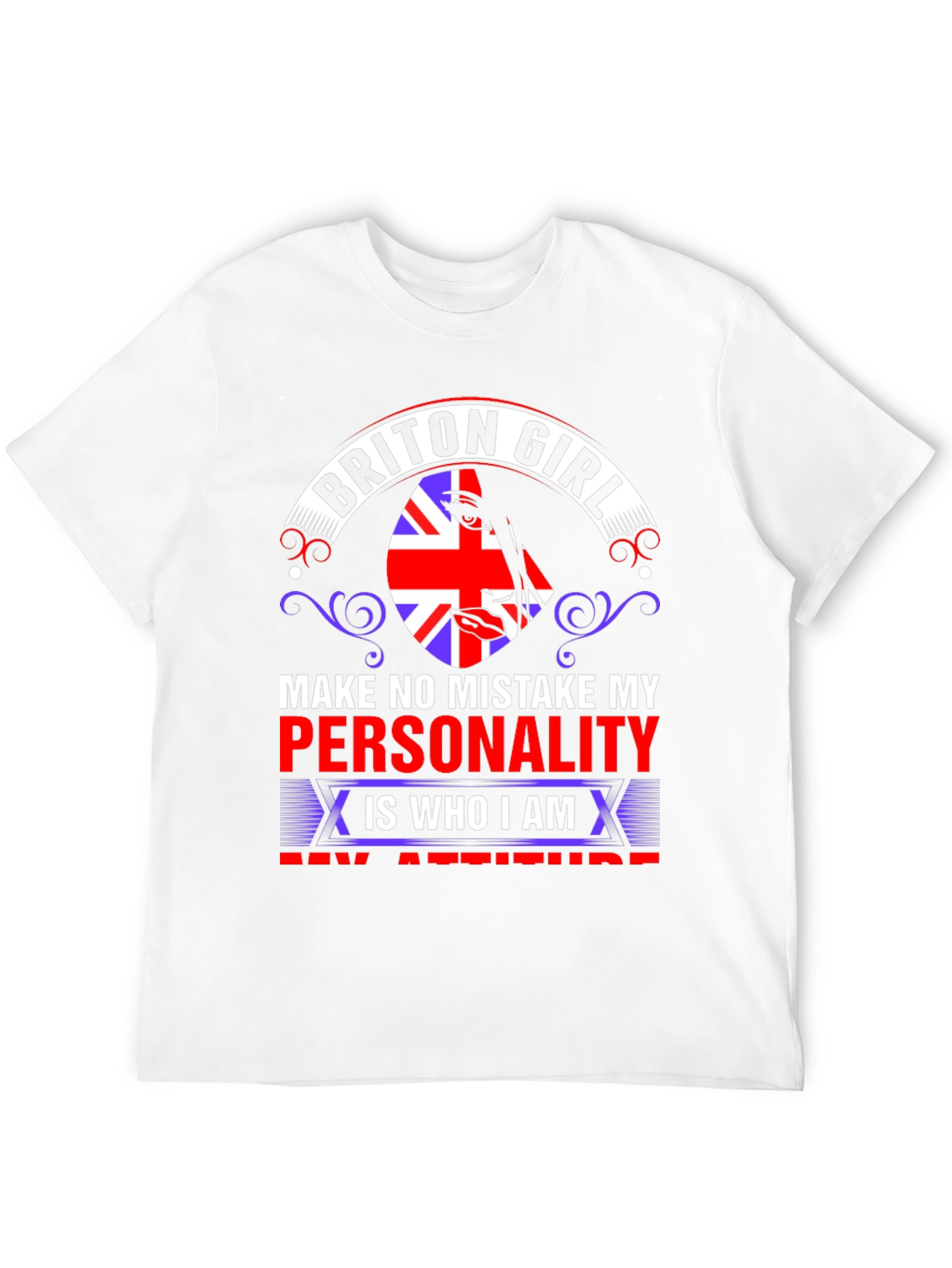 Briton Girl Personality T-Shirt