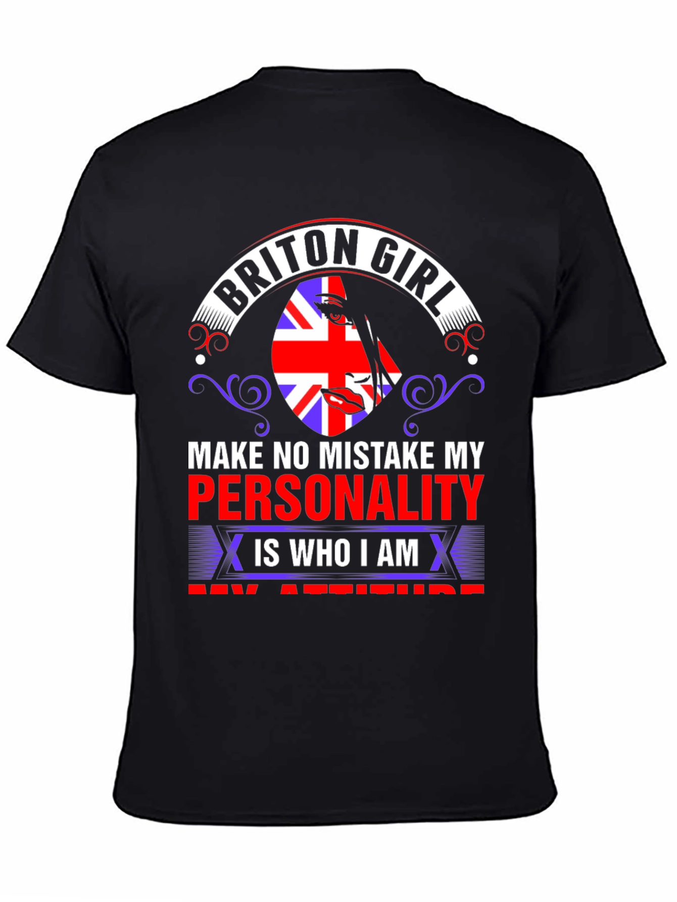 Briton Girl Personality T-Shirt