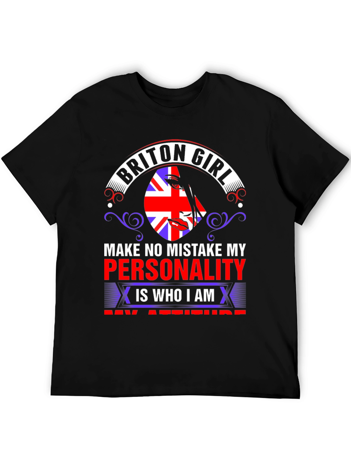 Briton Girl Personality T-Shirt
