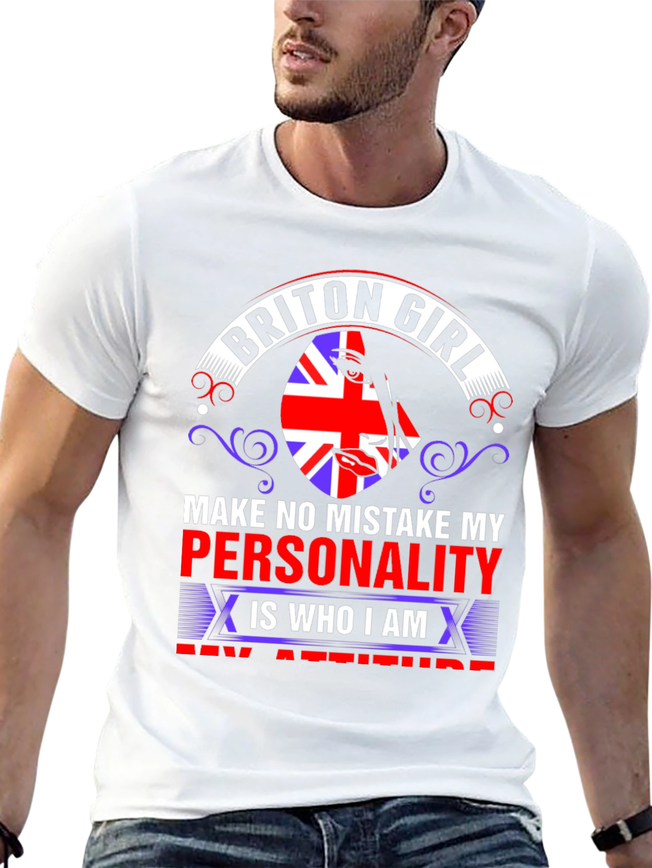 Briton Girl Personality T-Shirt