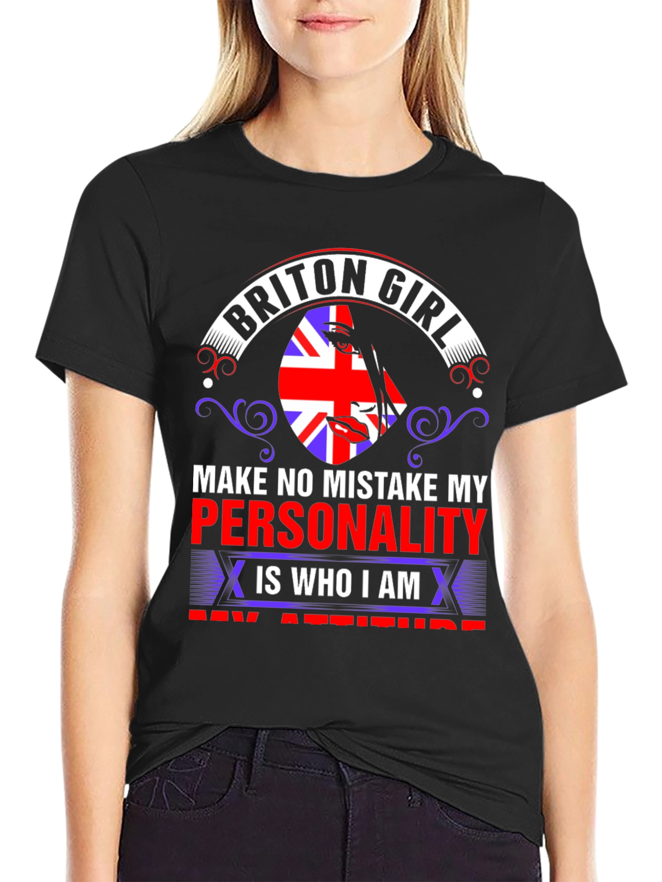 Briton Girl Personality T-Shirt