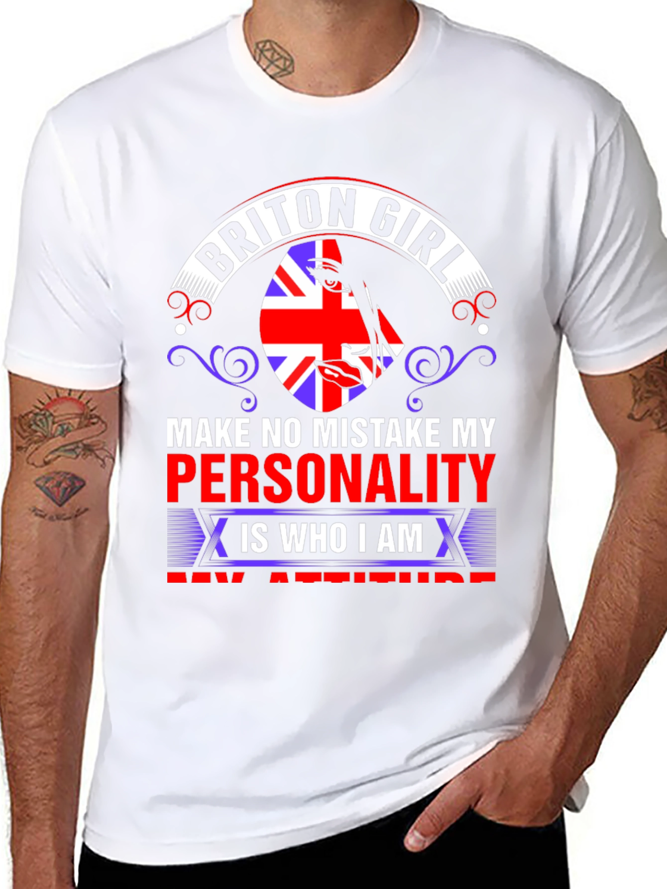 Briton Girl Personality T-Shirt