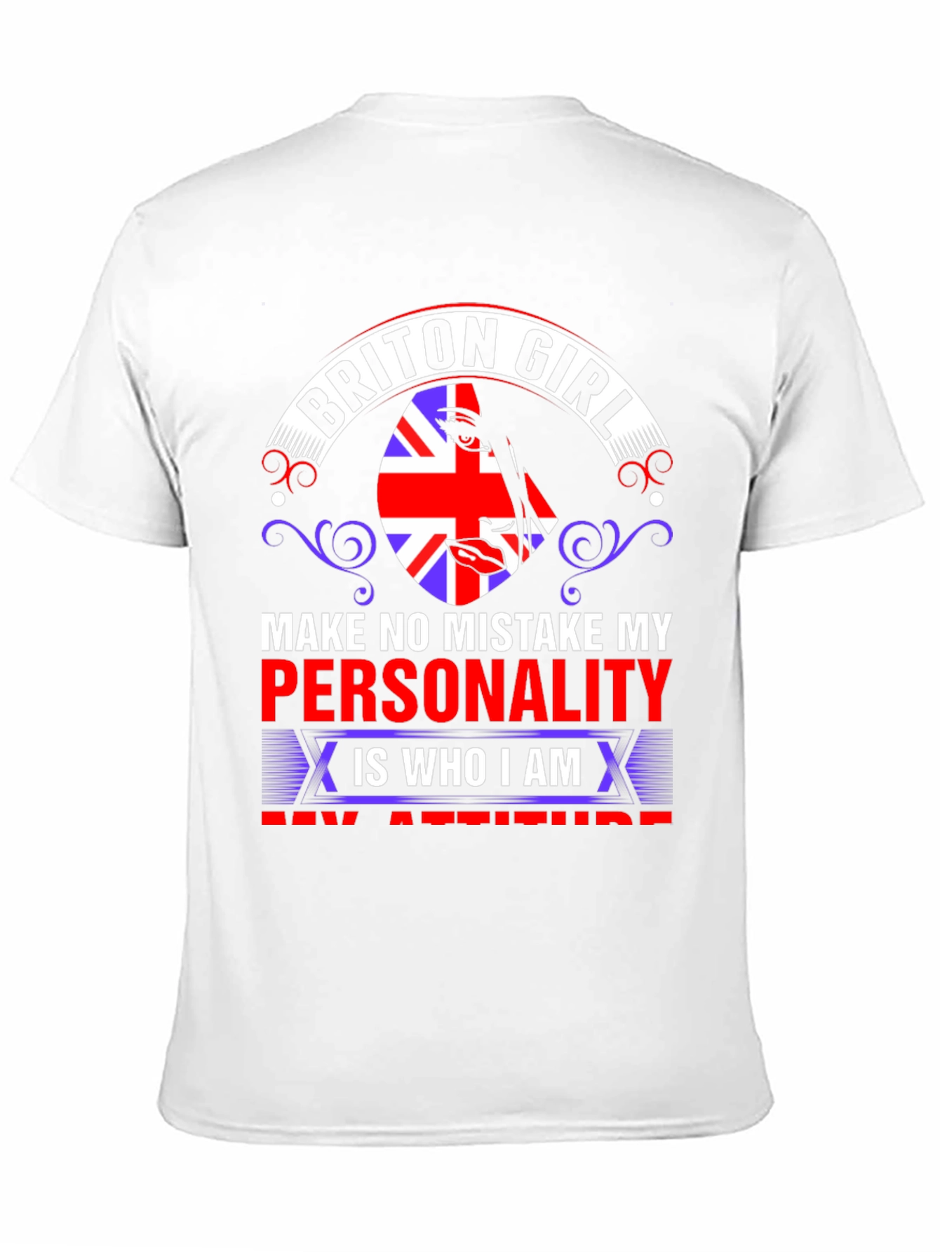 Briton Girl Personality T-Shirt