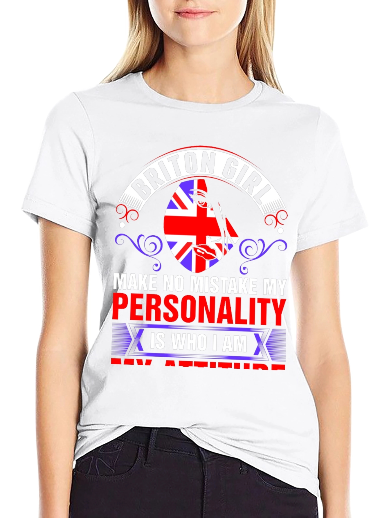 Briton Girl Personality T-Shirt