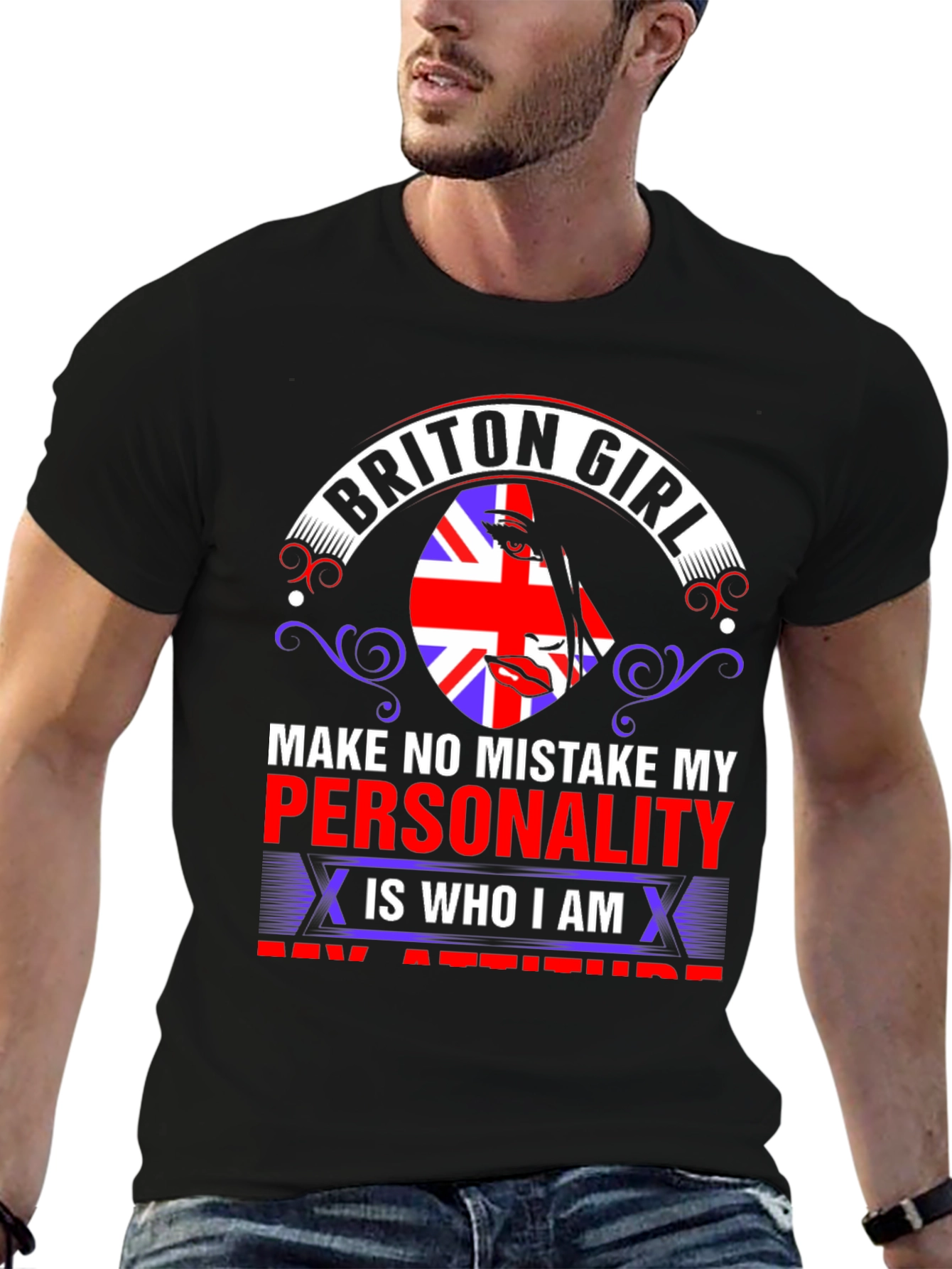 Briton Girl Personality T-Shirt