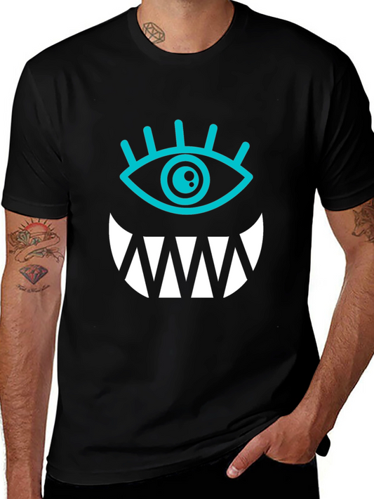 Eye Monster Graphic Tee - Funky Casual Style
