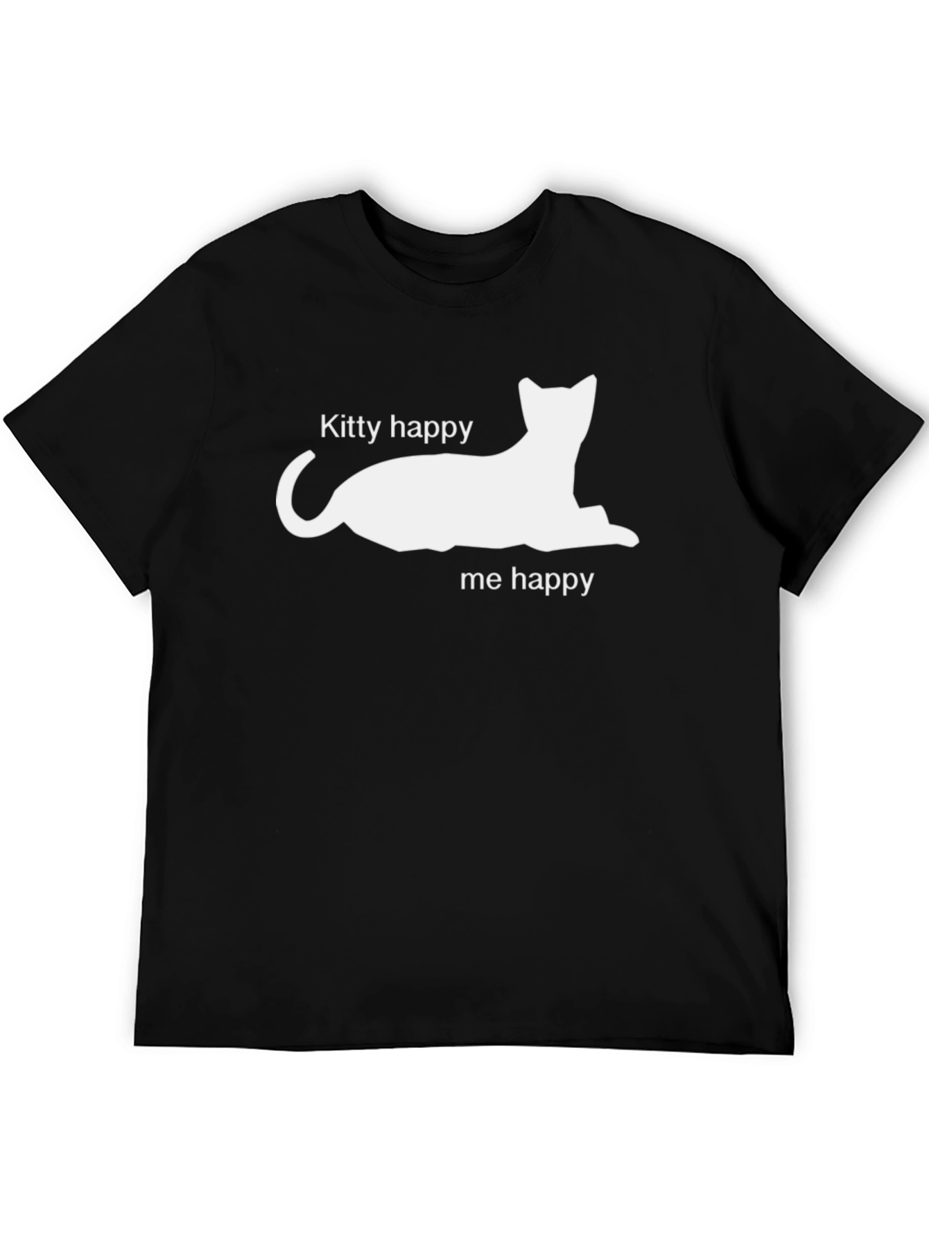 Kitty Happy Me Happy Graphic Tee