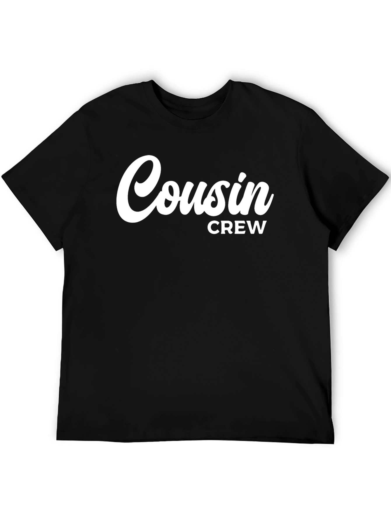 Cousin Crew Black T-Shirt