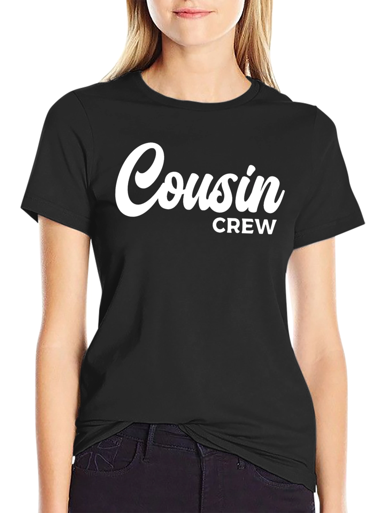 Cousin Crew Black T-Shirt