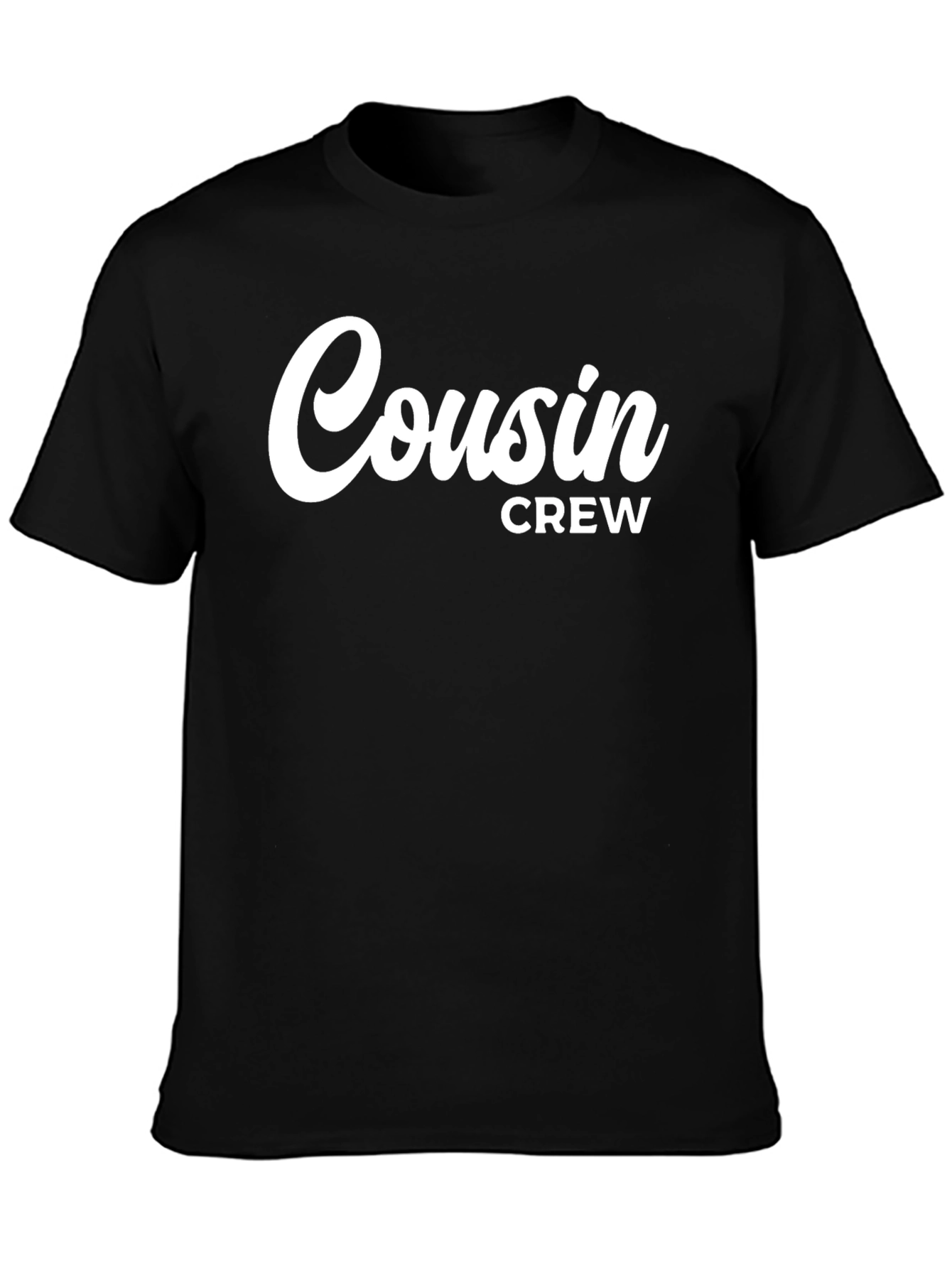 Cousin Crew Black T-Shirt