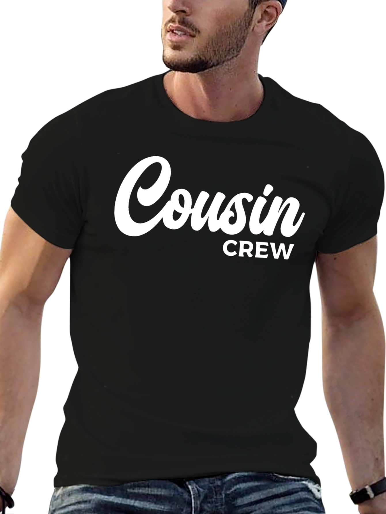 Cousin Crew Black T-Shirt