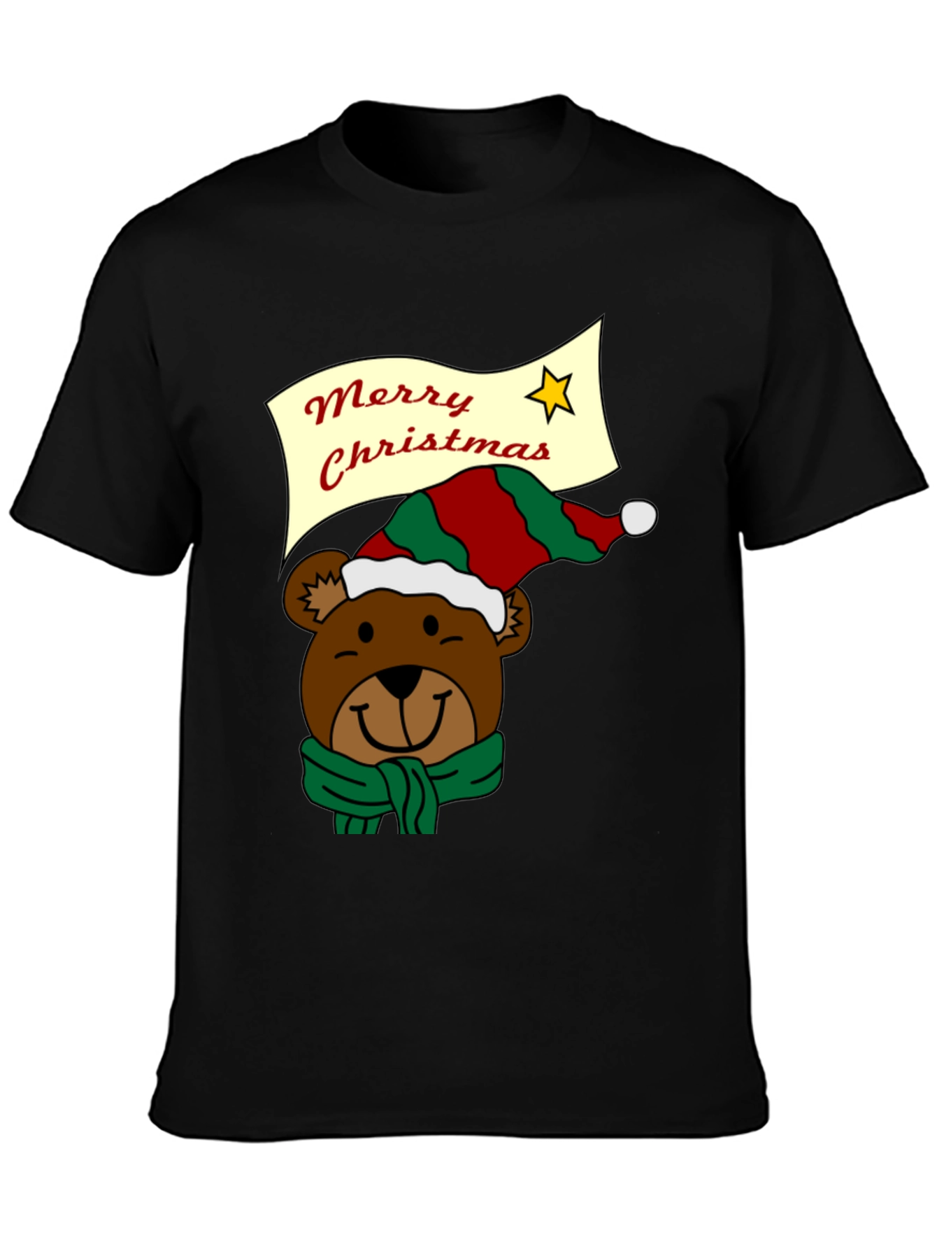 Festive Bear Christmas T-Shirt