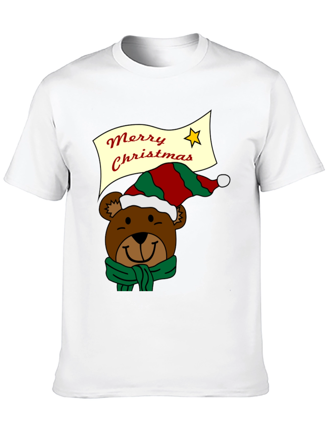 Festive Bear Christmas T-Shirt