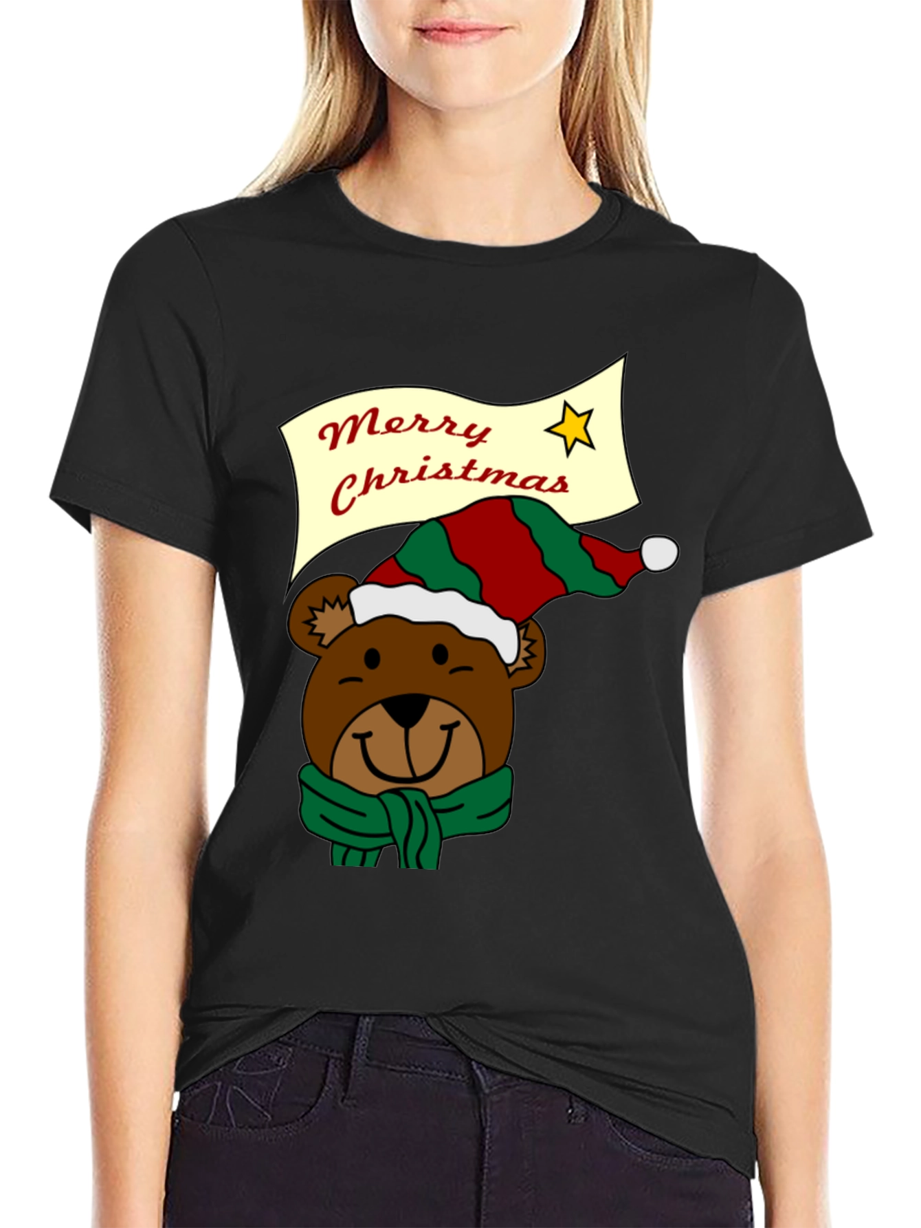 Festive Bear Christmas T-Shirt