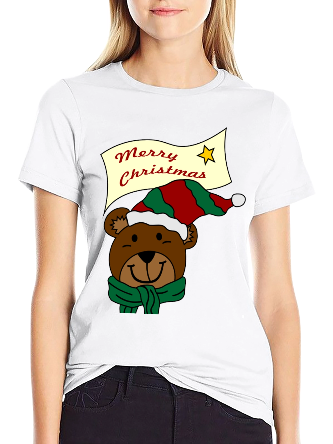 Festive Bear Christmas T-Shirt