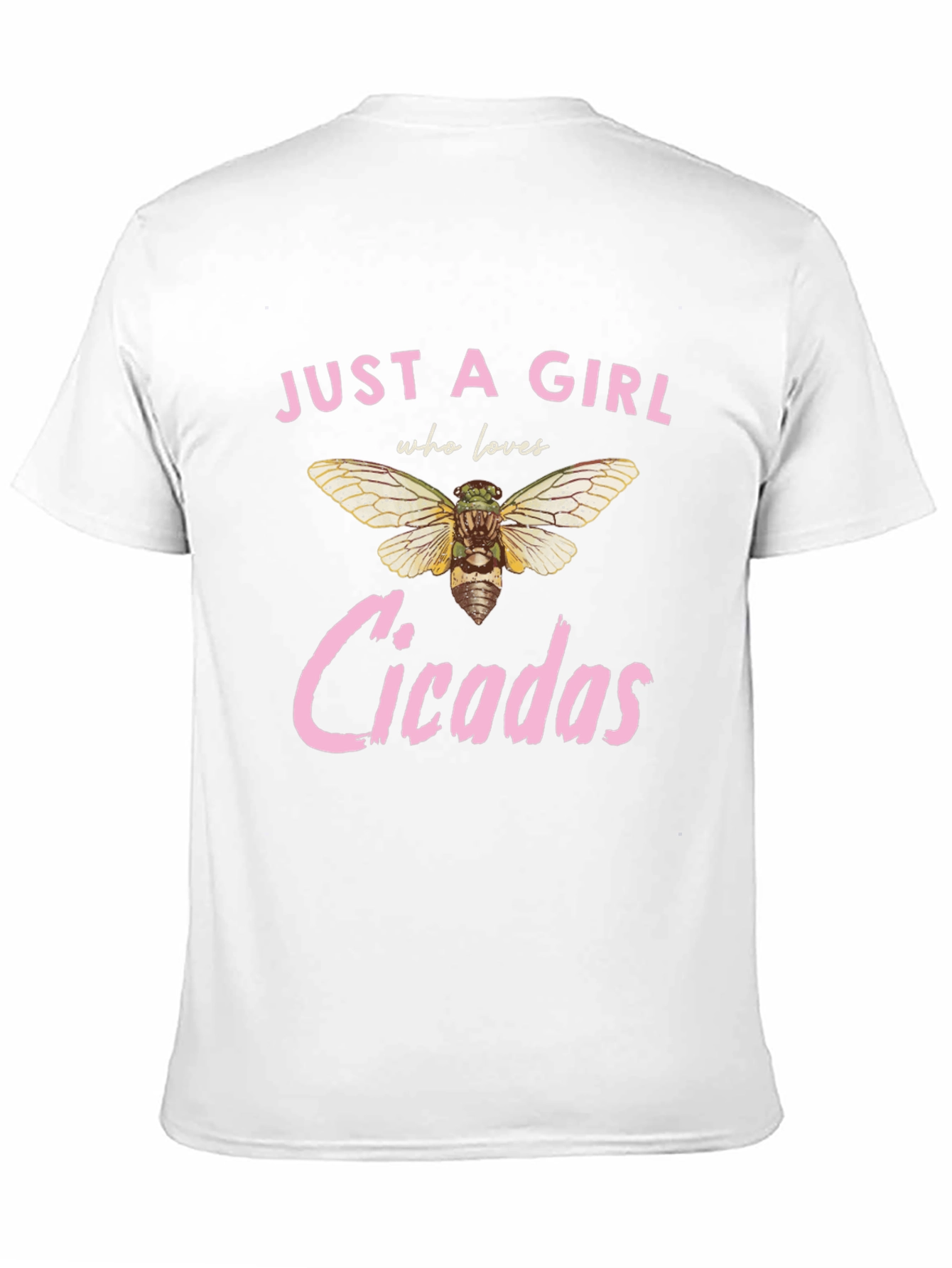 Just A Girl Who Loves Cicadas Graphic Tee