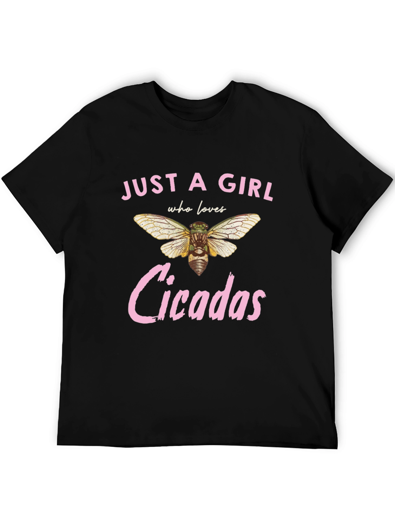 Just A Girl Who Loves Cicadas Graphic Tee