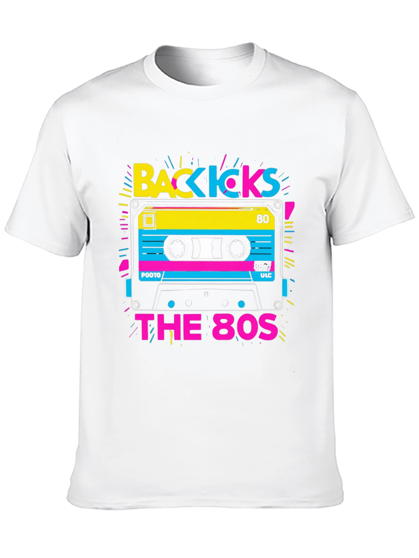 Back Kicks 80s Cassette Graphic Tee