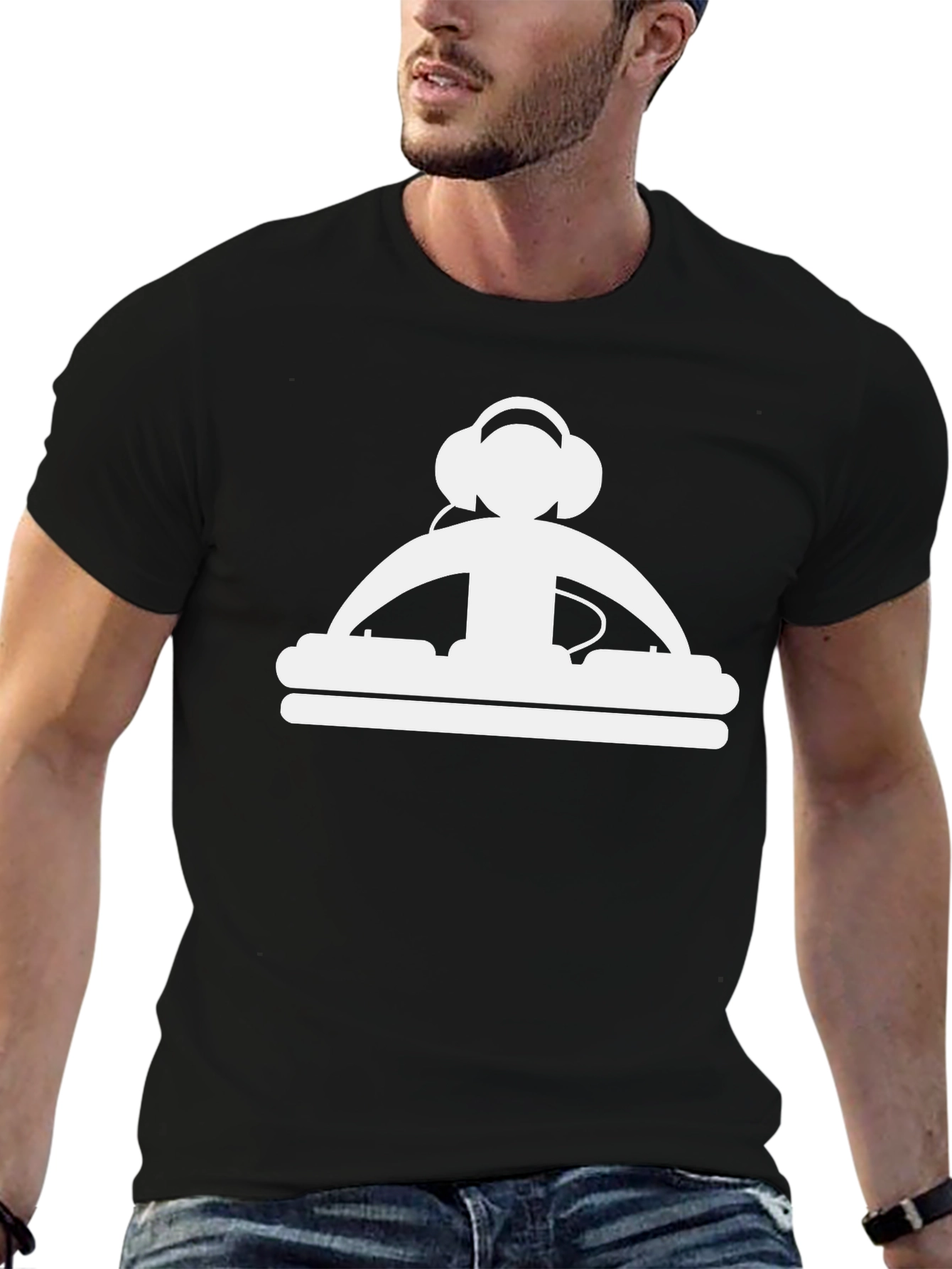 DJ Graphic T-Shirt - Cool Music Lover Tee