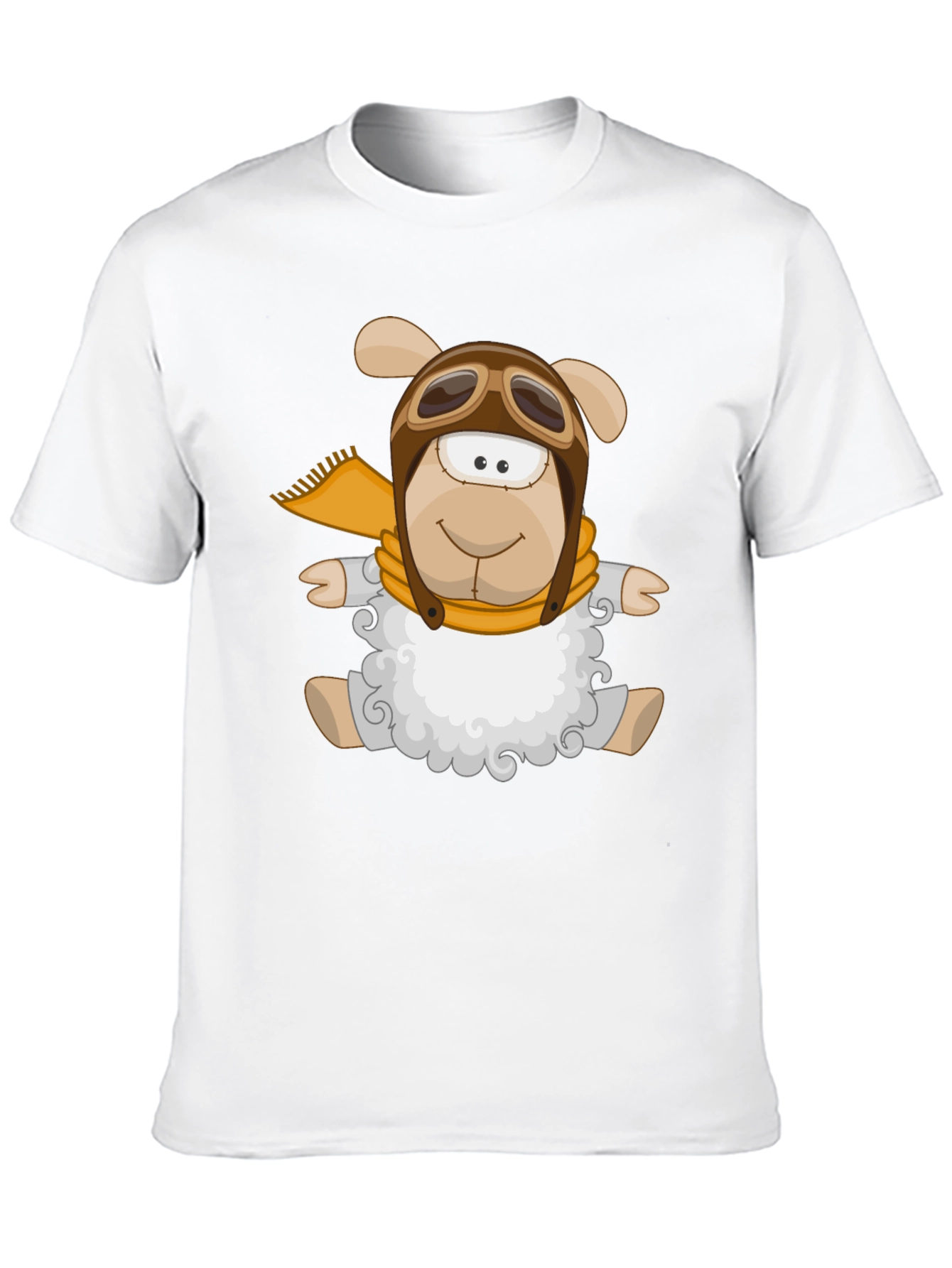 Pilot Sheep Graphic Tee - Fly High in Style!
