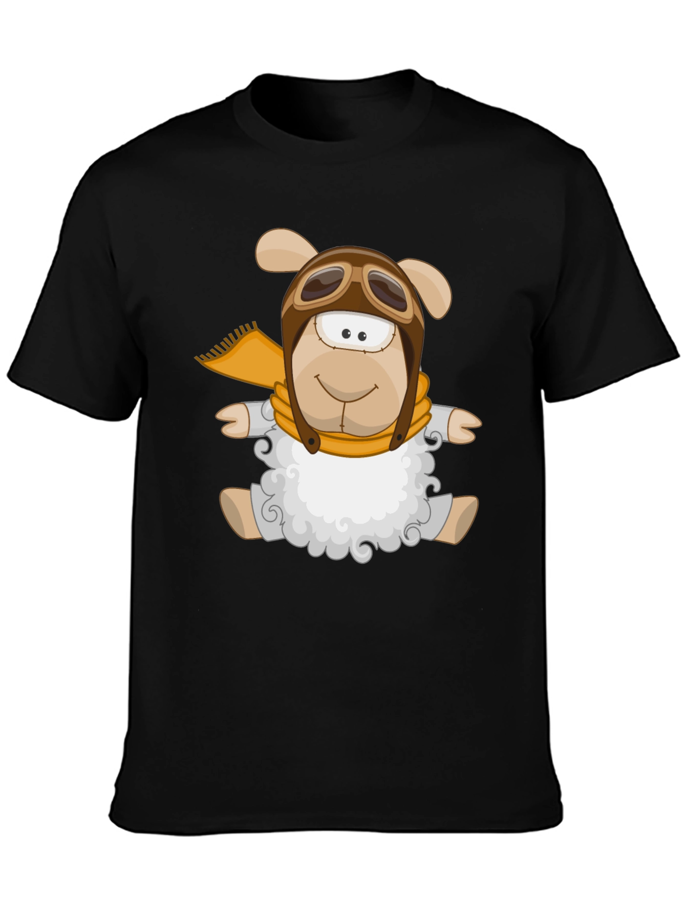 Pilot Sheep Graphic Tee - Fly High in Style!