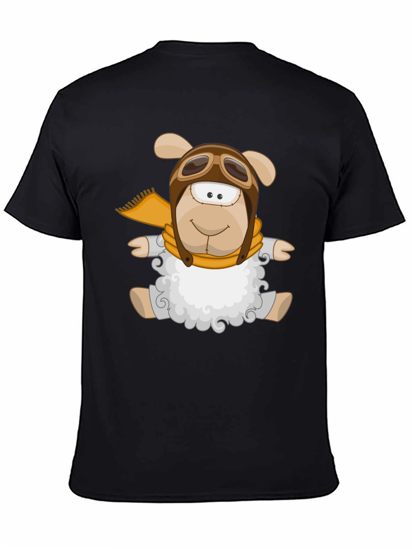 Pilot Sheep Graphic Tee - Fly High in Style!