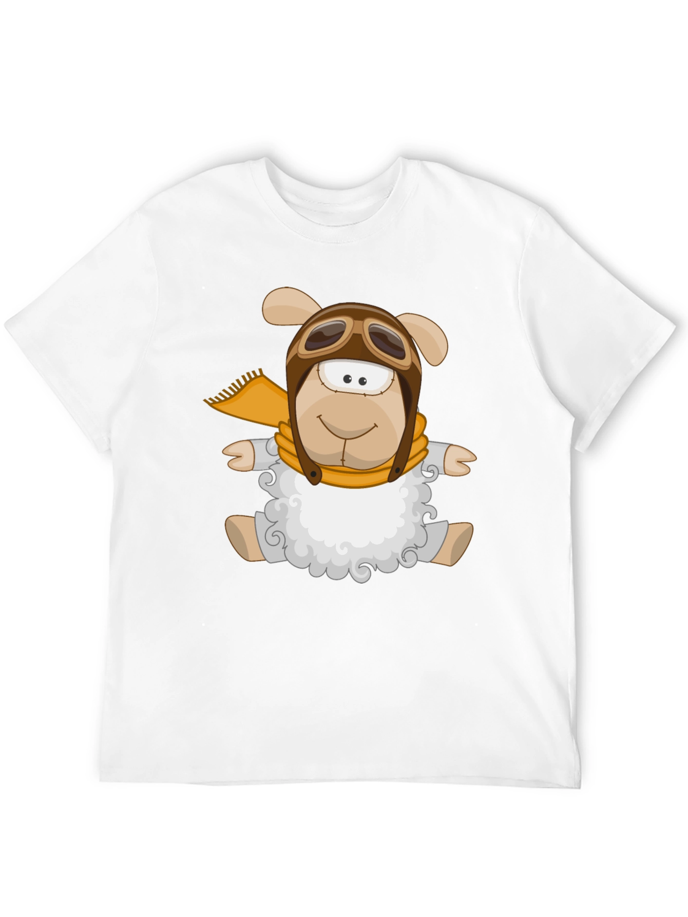 Pilot Sheep Graphic Tee - Fly High in Style!