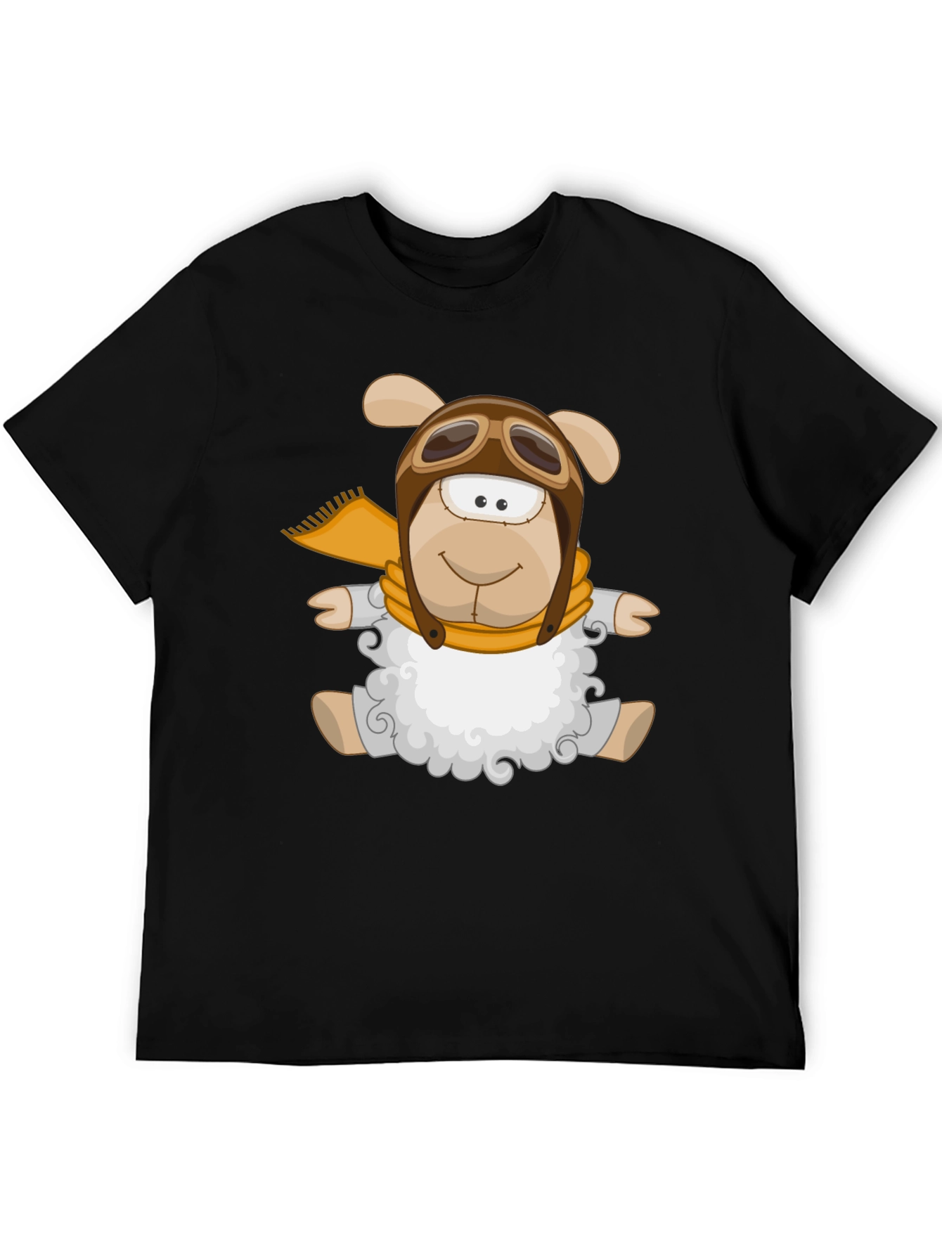 Pilot Sheep Graphic Tee - Fly High in Style!
