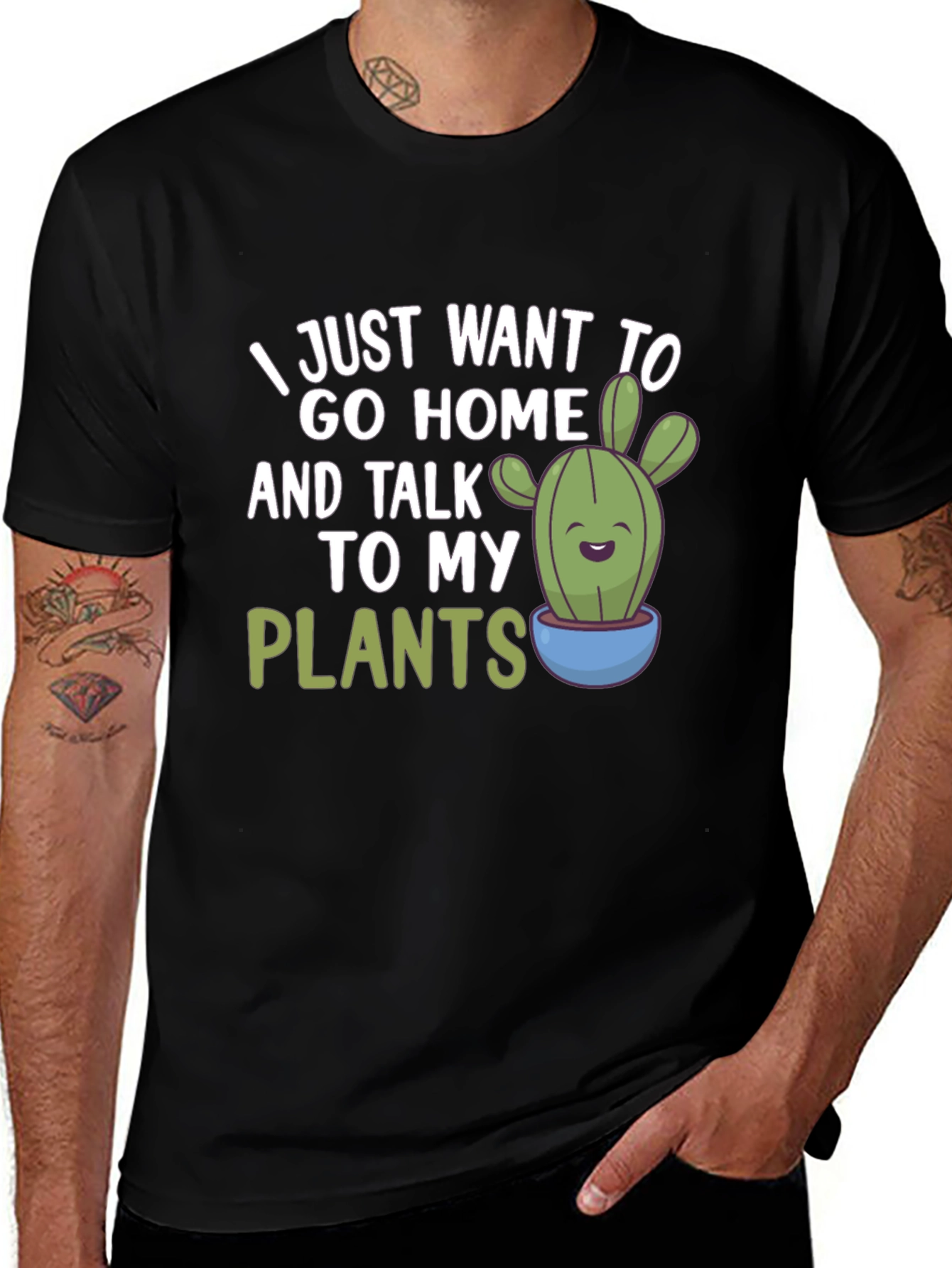 Plant Lover Graphic T-Shirt - Homebody Humor