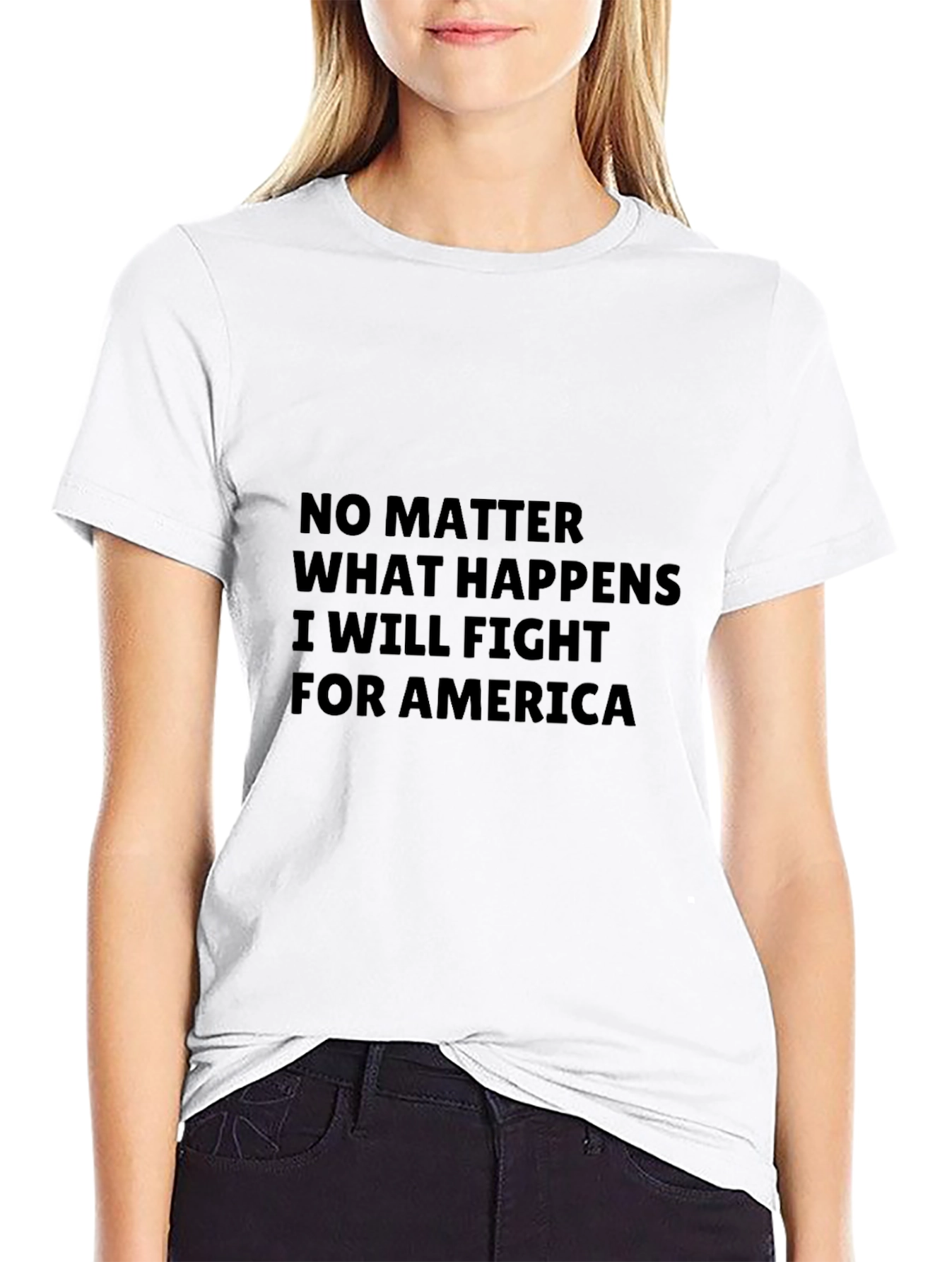 Fight For America Graphic Tee - Patriotic T-Shirt