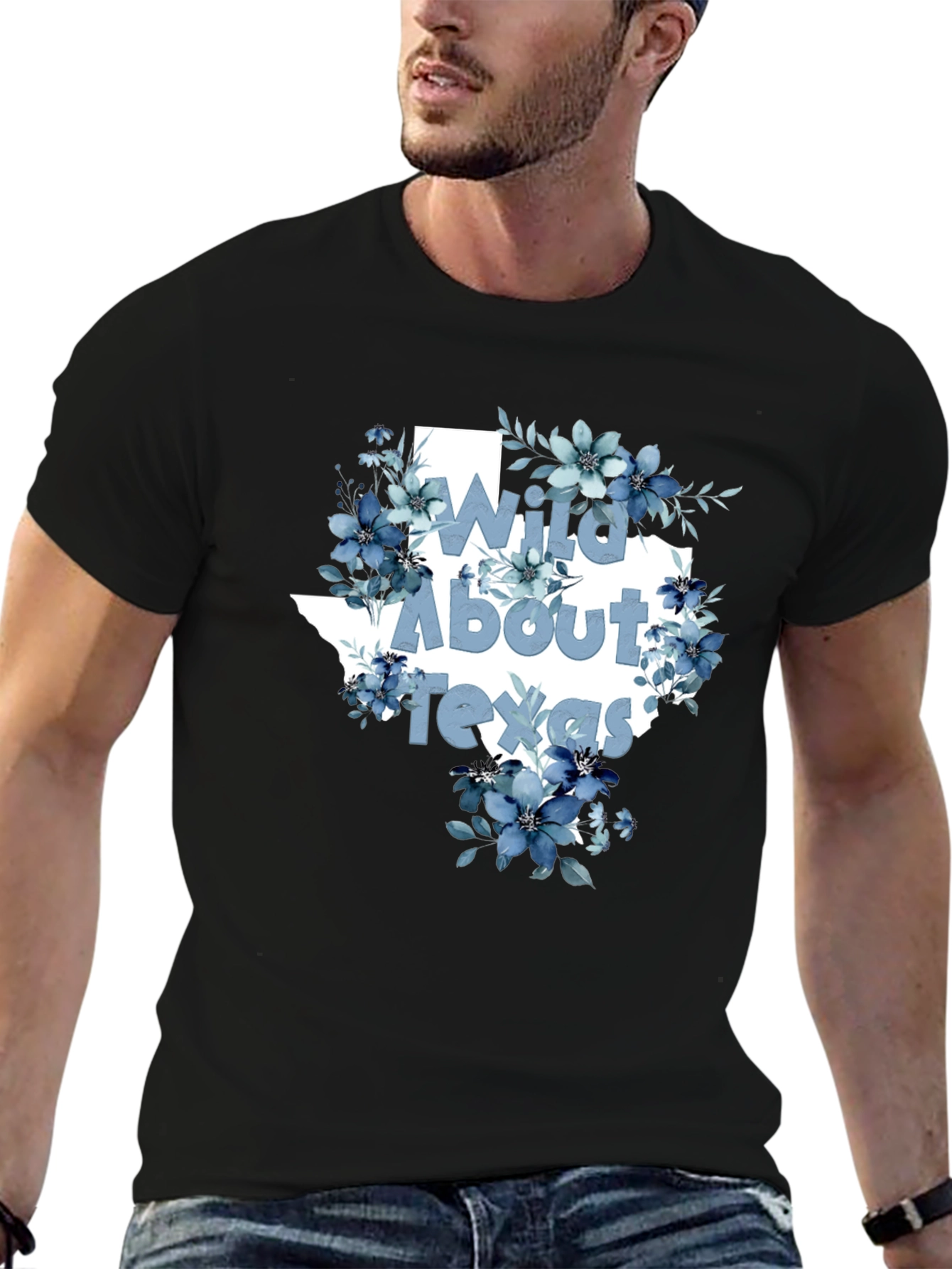 Wild About Texas Floral Graphic Tee