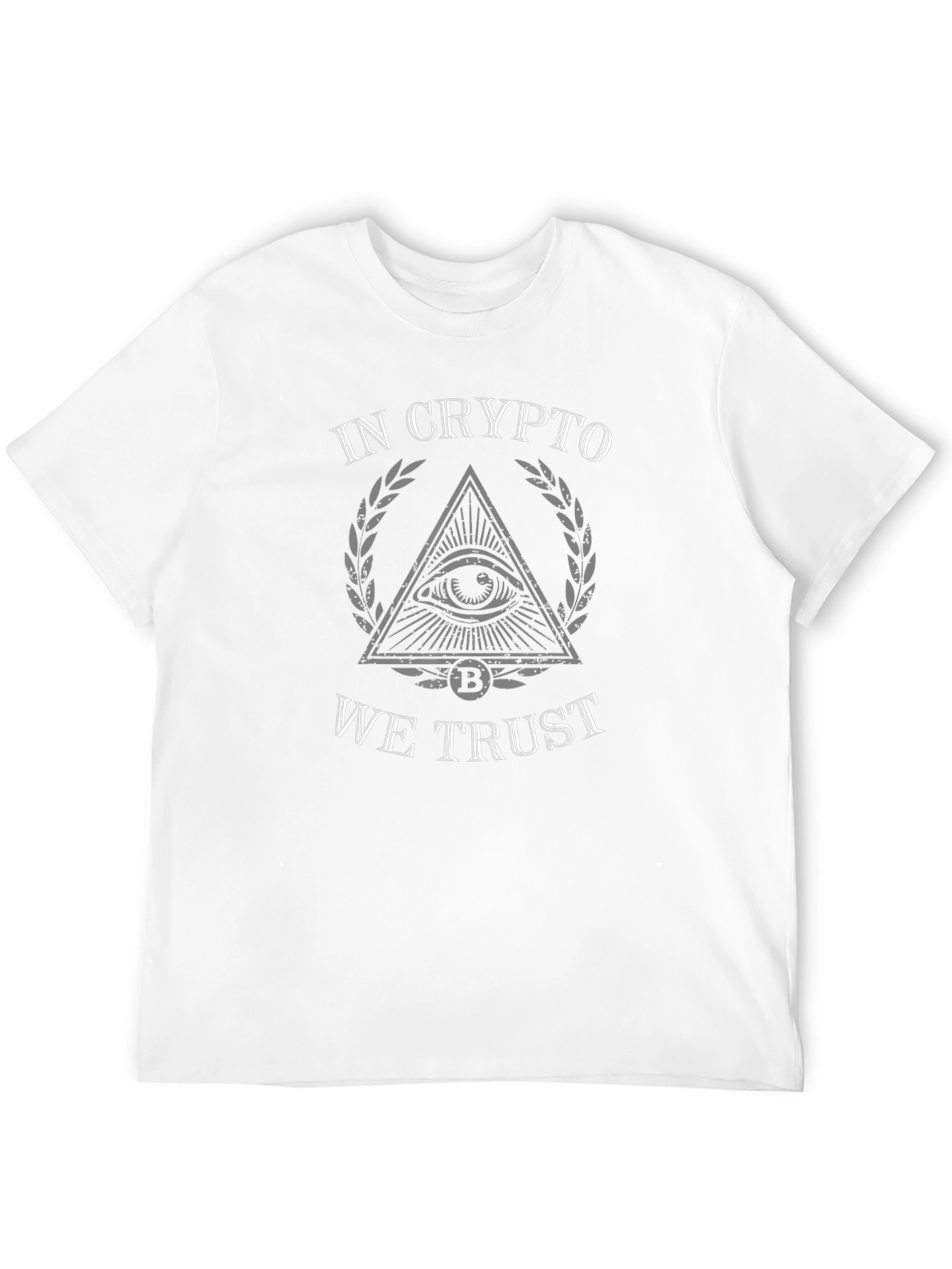 In Crypto We Trust Graphic Tee - Black