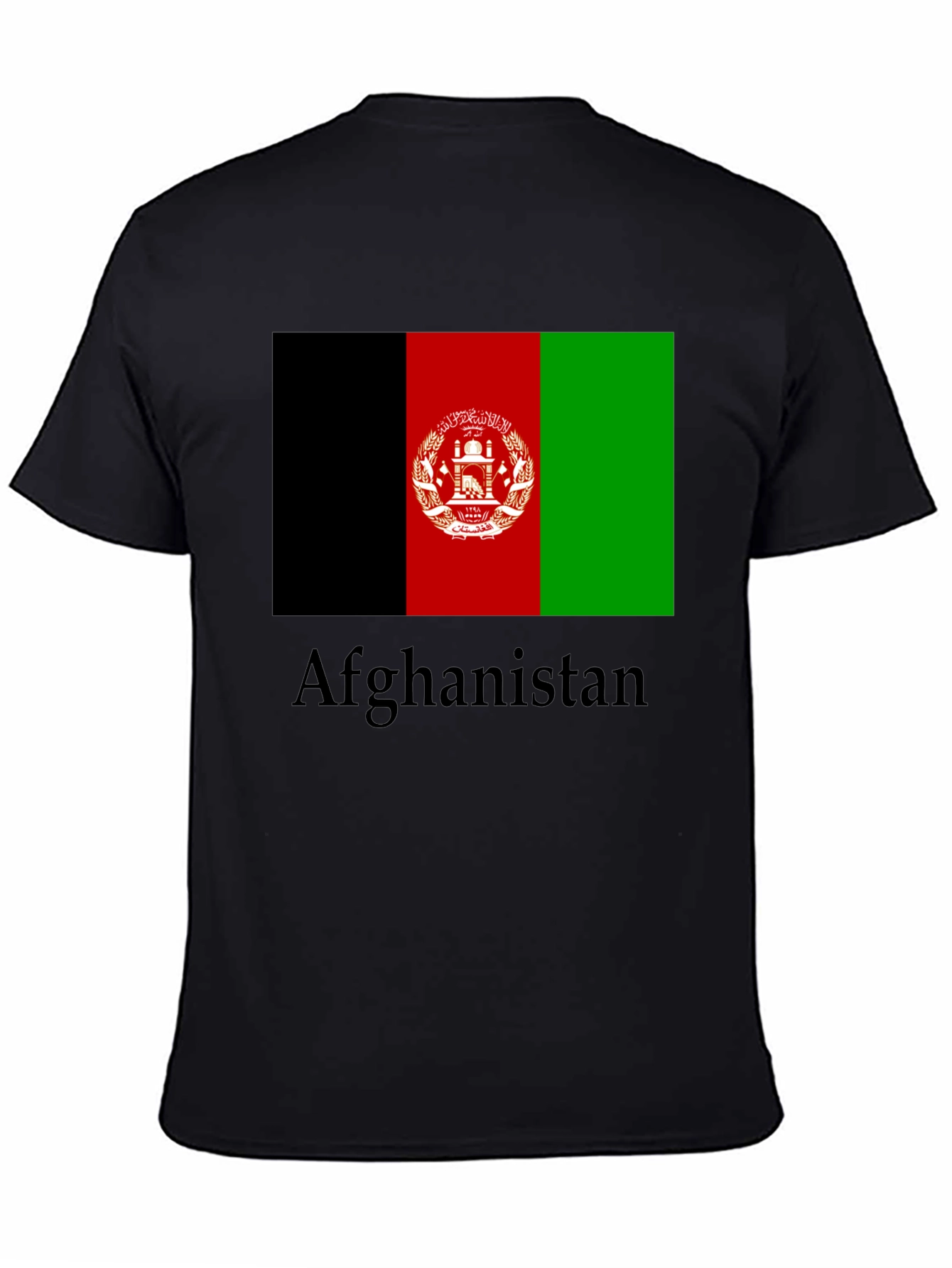 Afghanistan Flag T-Shirt Graphic Tee