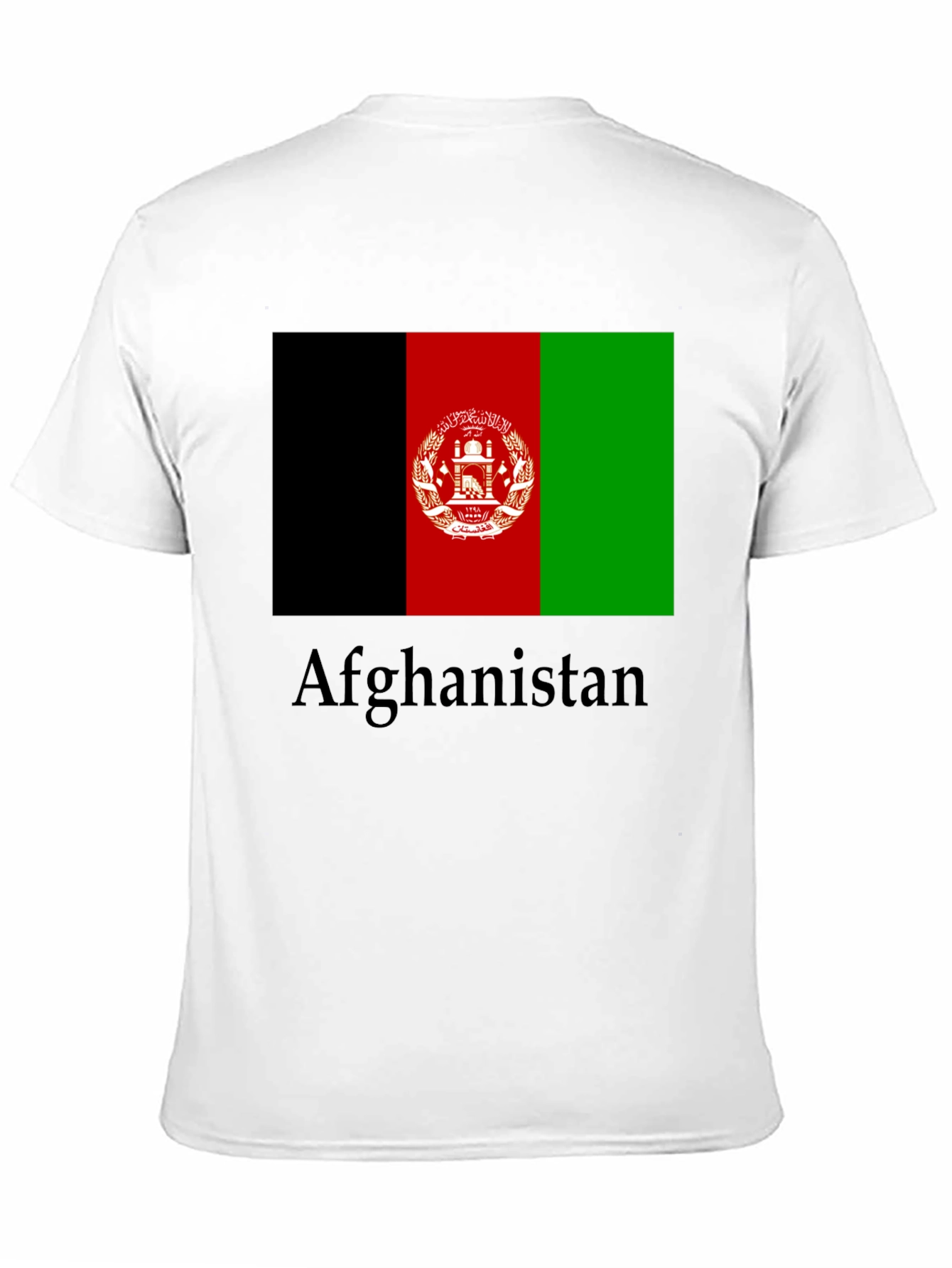 Afghanistan Flag T-Shirt Graphic Tee
