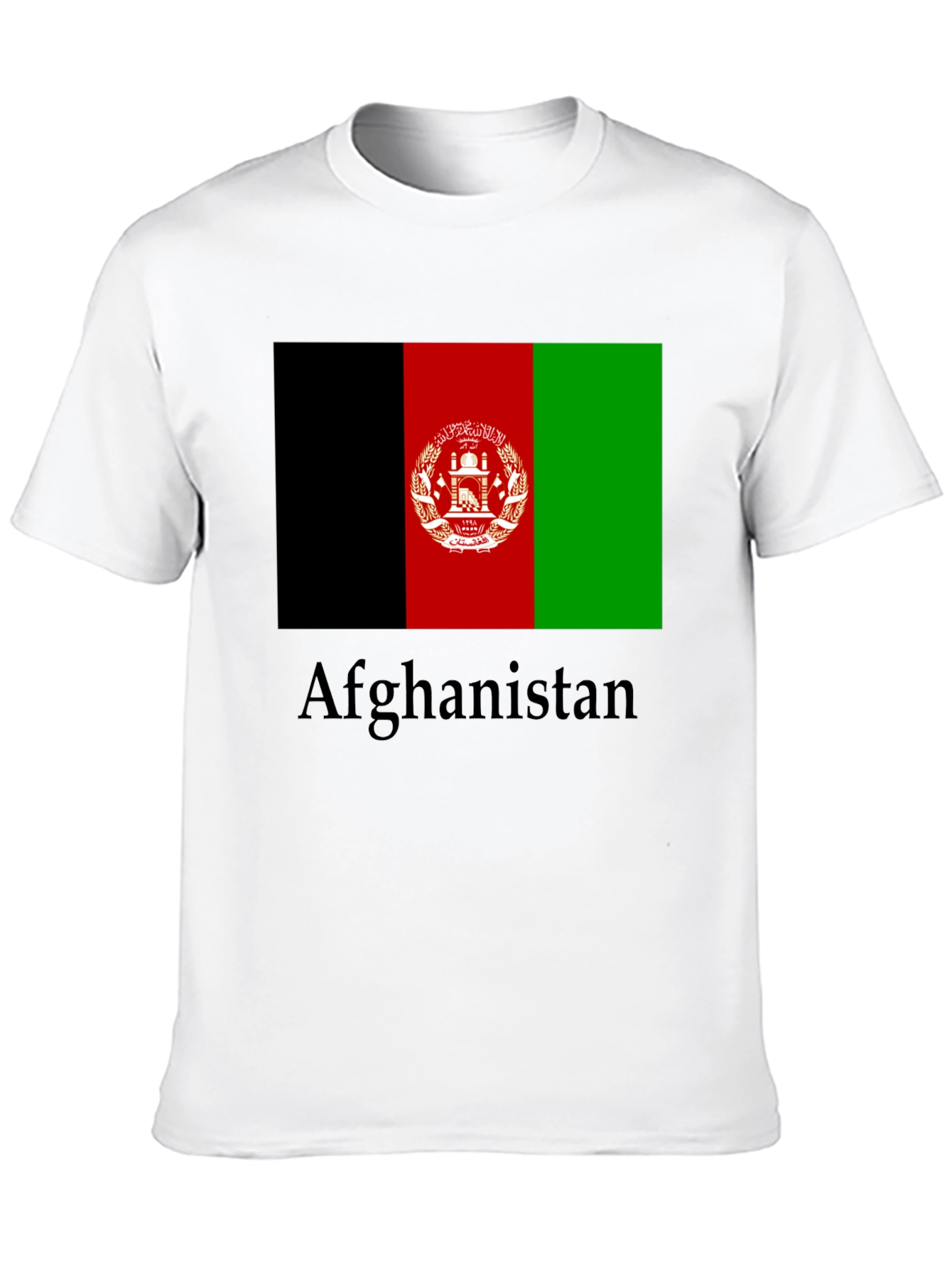 Afghanistan Flag T-Shirt Graphic Tee