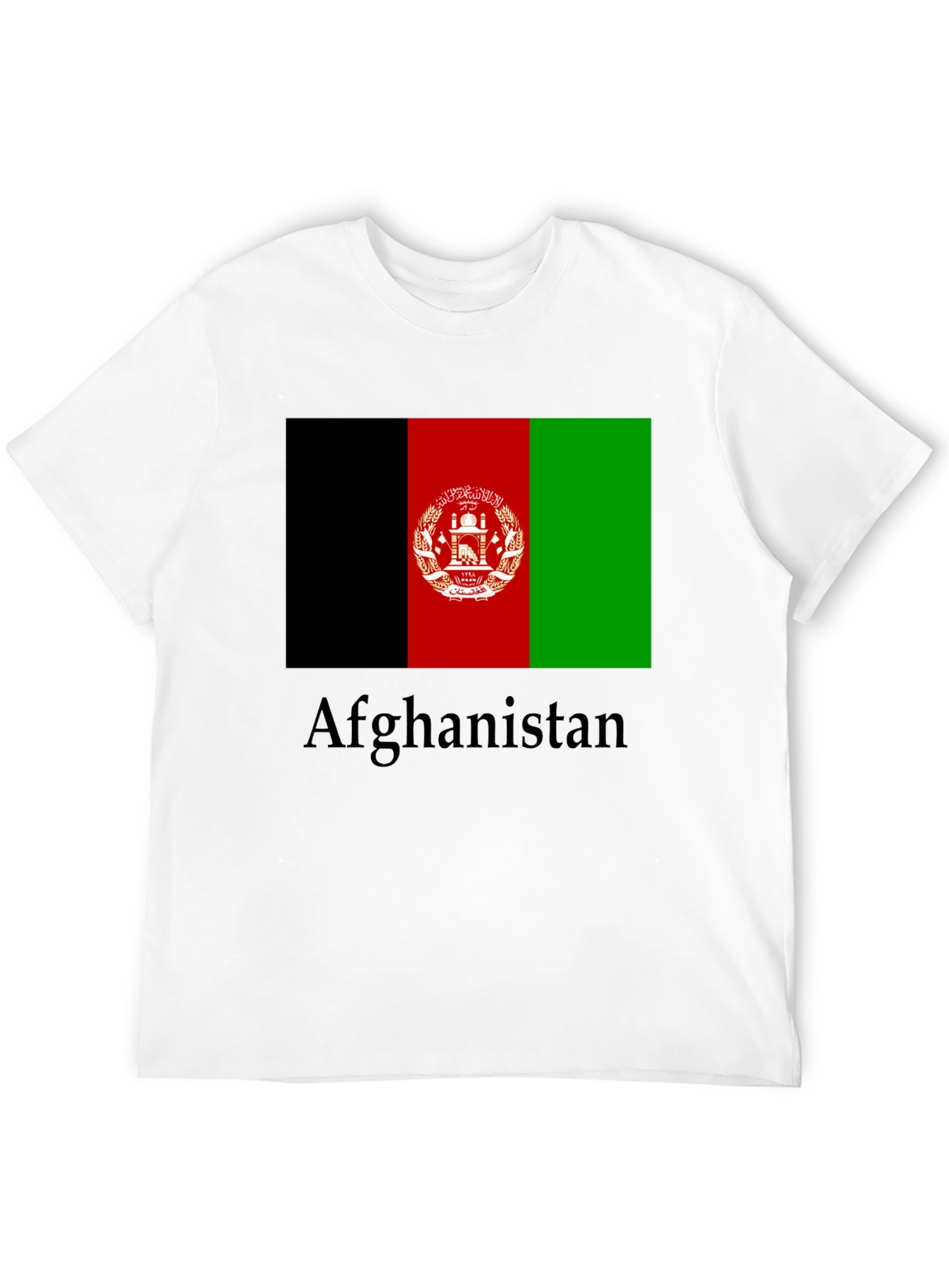 Afghanistan Flag T-Shirt Graphic Tee
