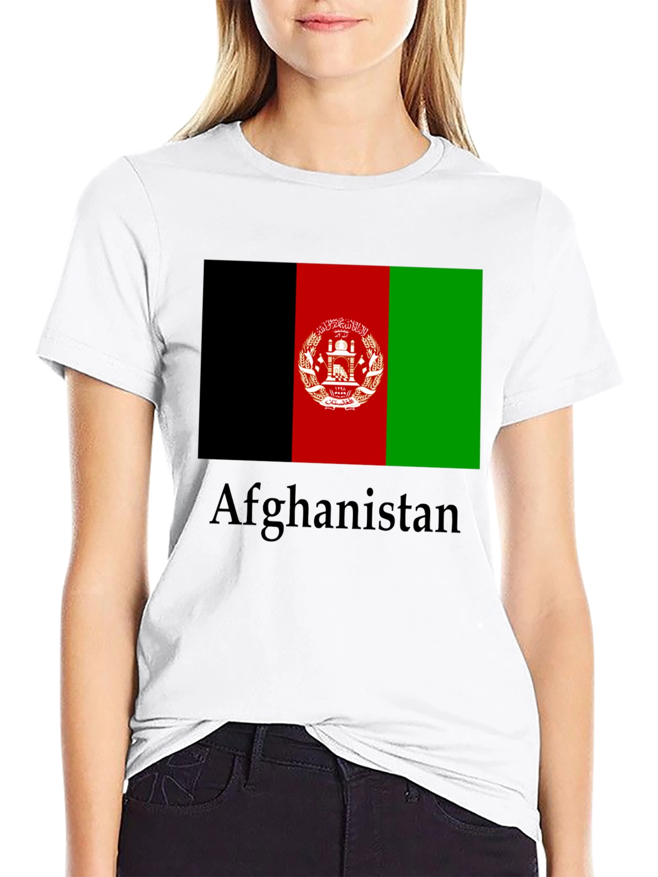 Afghanistan Flag T-Shirt Graphic Tee